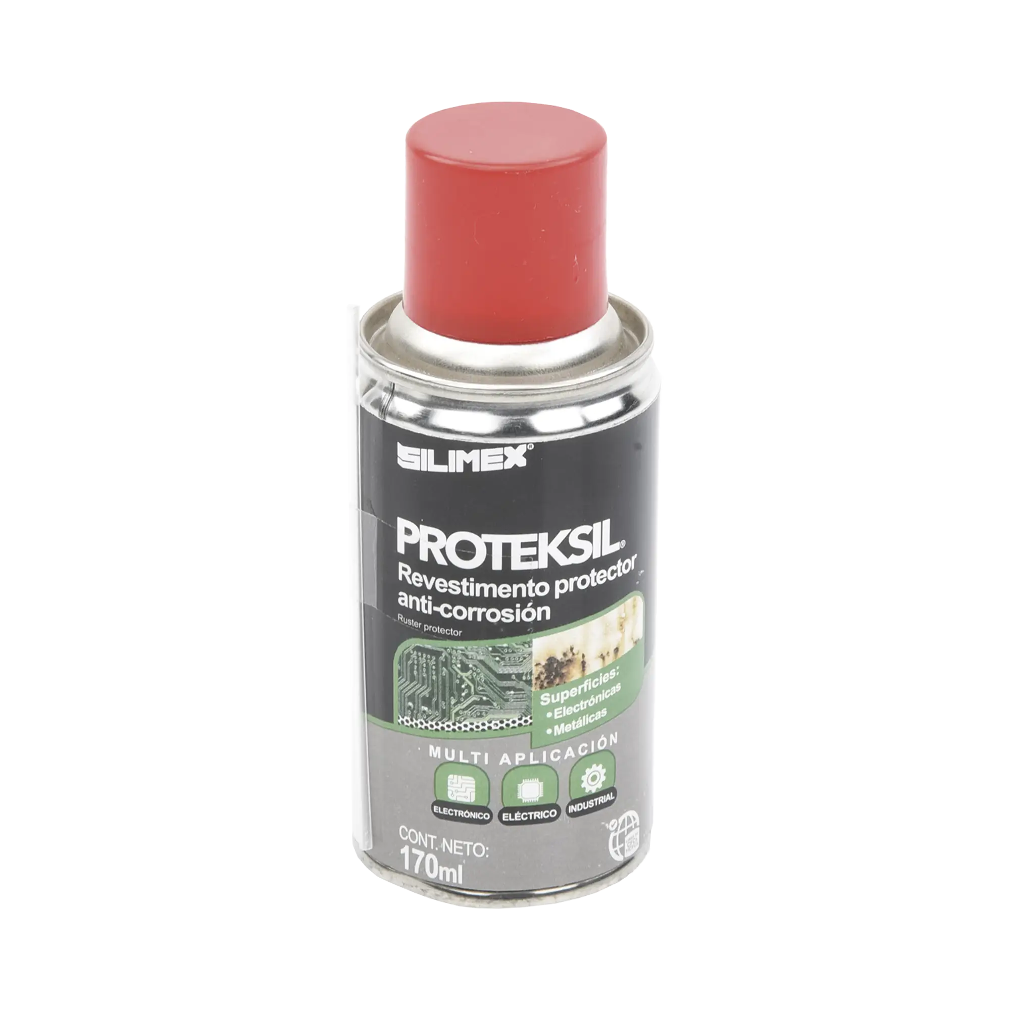 Revestimiento protector anti-corrosión en aerosol, para ambientes altamente húmedos, 170 ml.