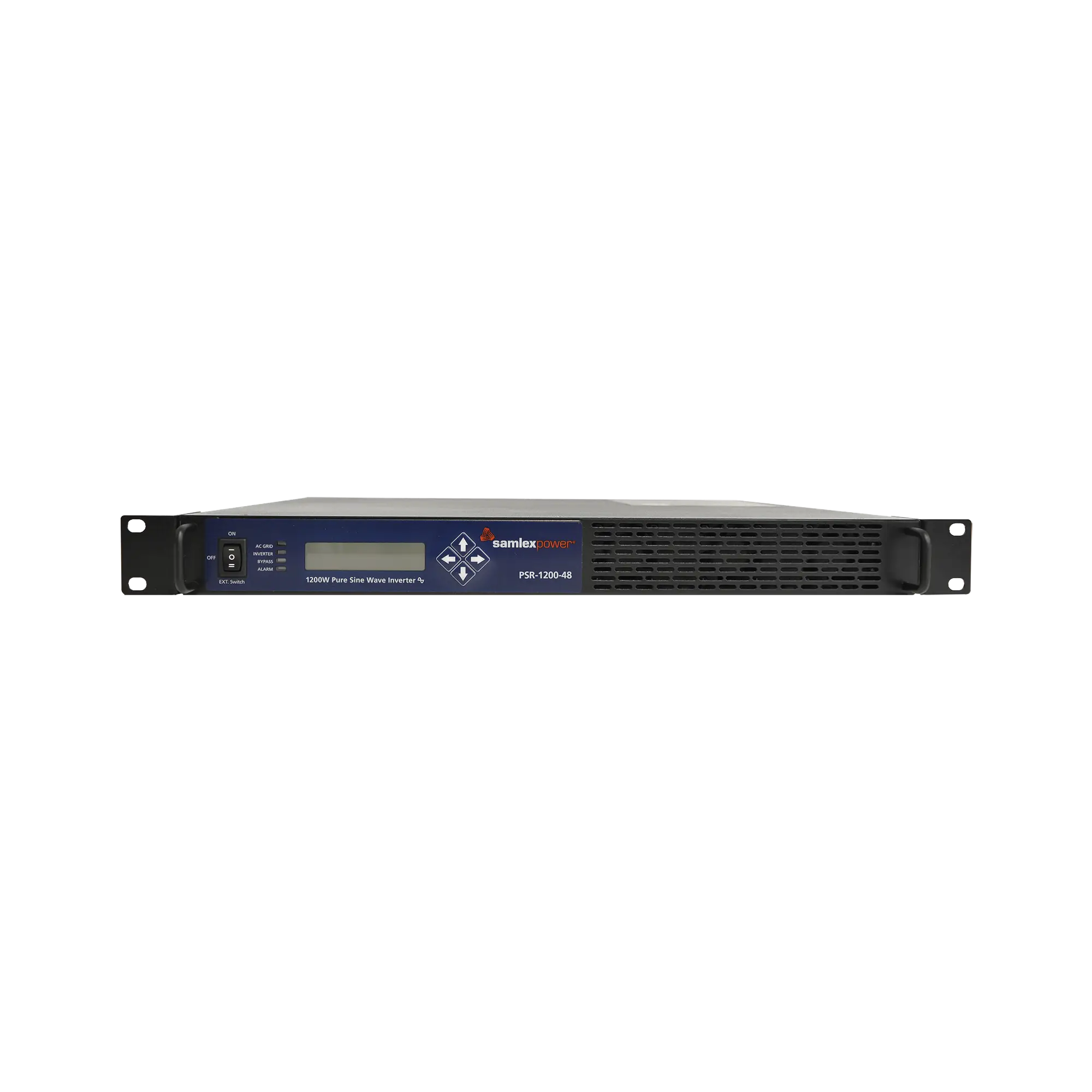 Inversor de corriente Onda Pura Montaje en rack 1200W, 48 Vcc- 120 VCA, 50/60 Hz