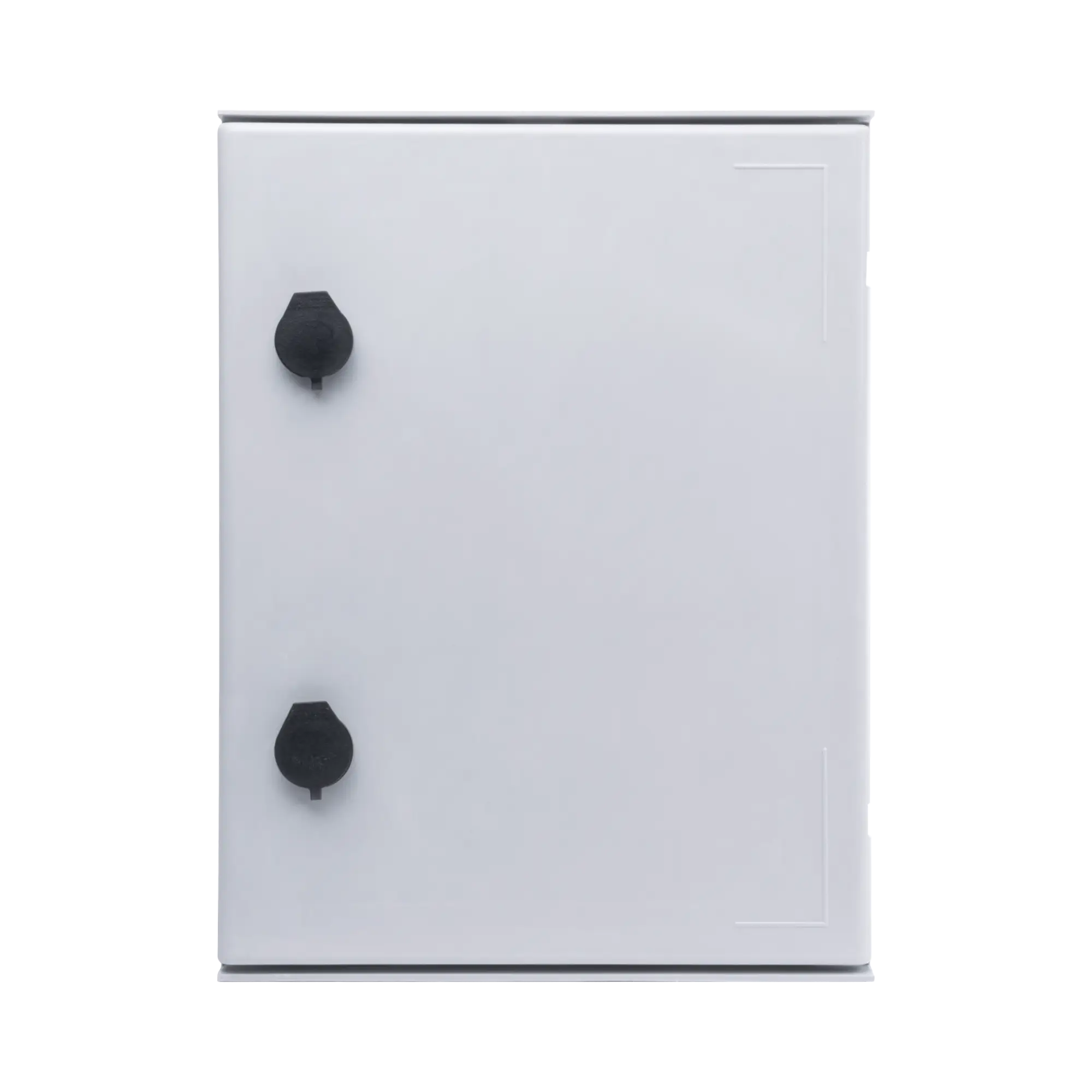 Gabinete de Poliéster IP65 Uso en Intemperie (300 x 400 x 200 mm) con Placa Trasera Interior de Plástico (Incluye Chapa y Llave).