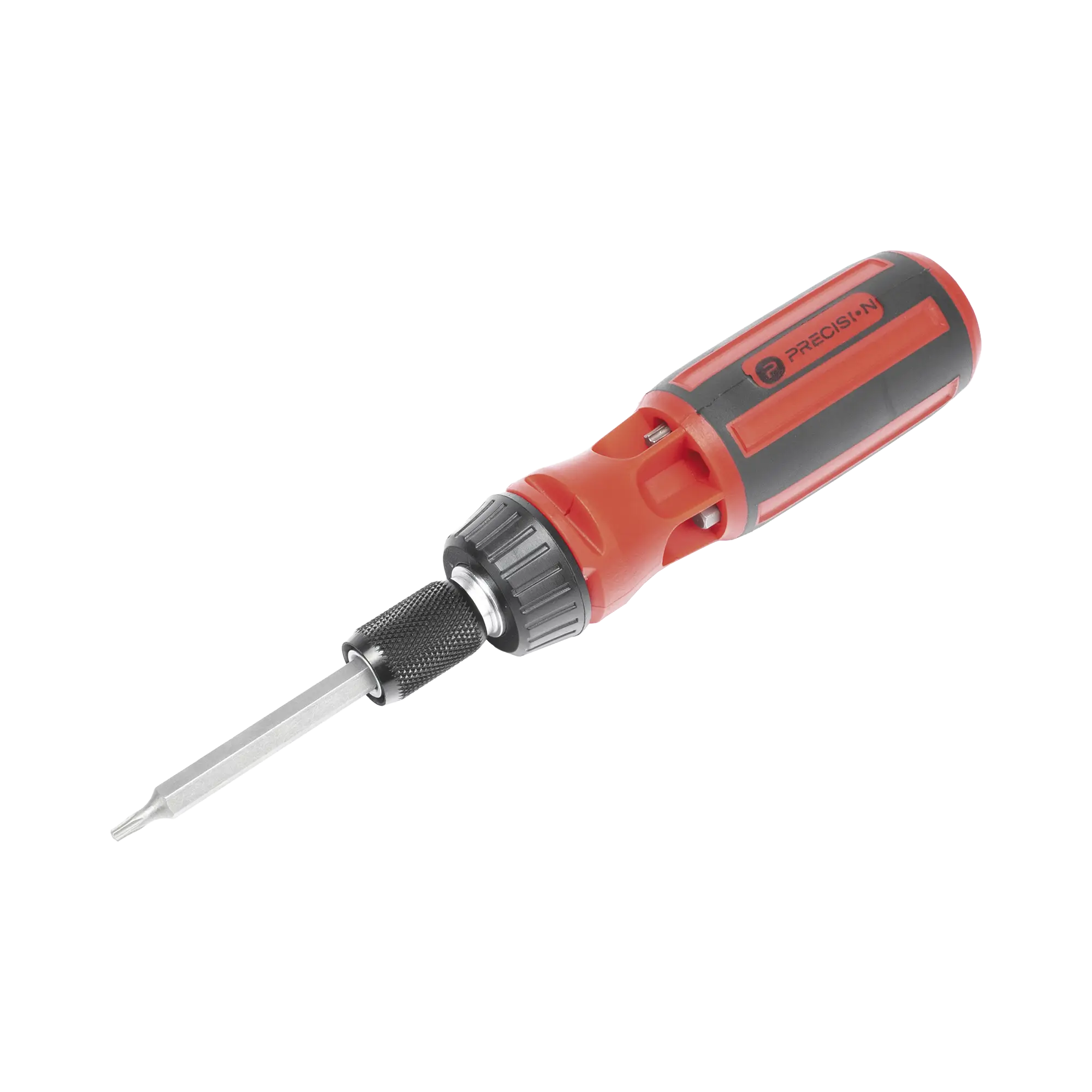 Desarmador 6 en 1 con Mango de Agarre Plástico (Torx #10 y #20, Hexagonal #5, PH0, PH2, Plana #5)