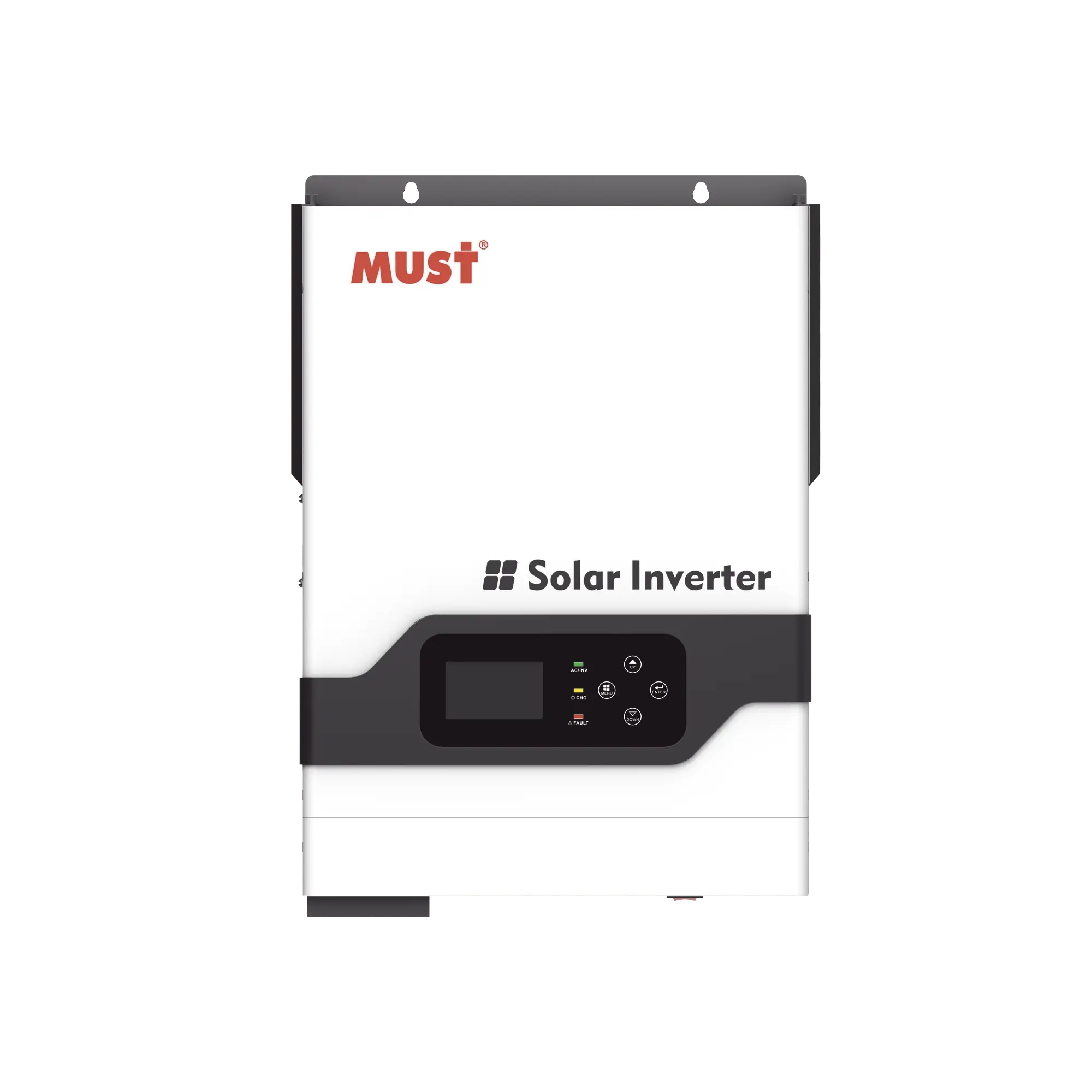 Inversor / Cargador de 2 KW para Sistemas Tipo Isla a 24Vcd / 120Vca, Onda Sinusoidal Pura con Controlador MPPT