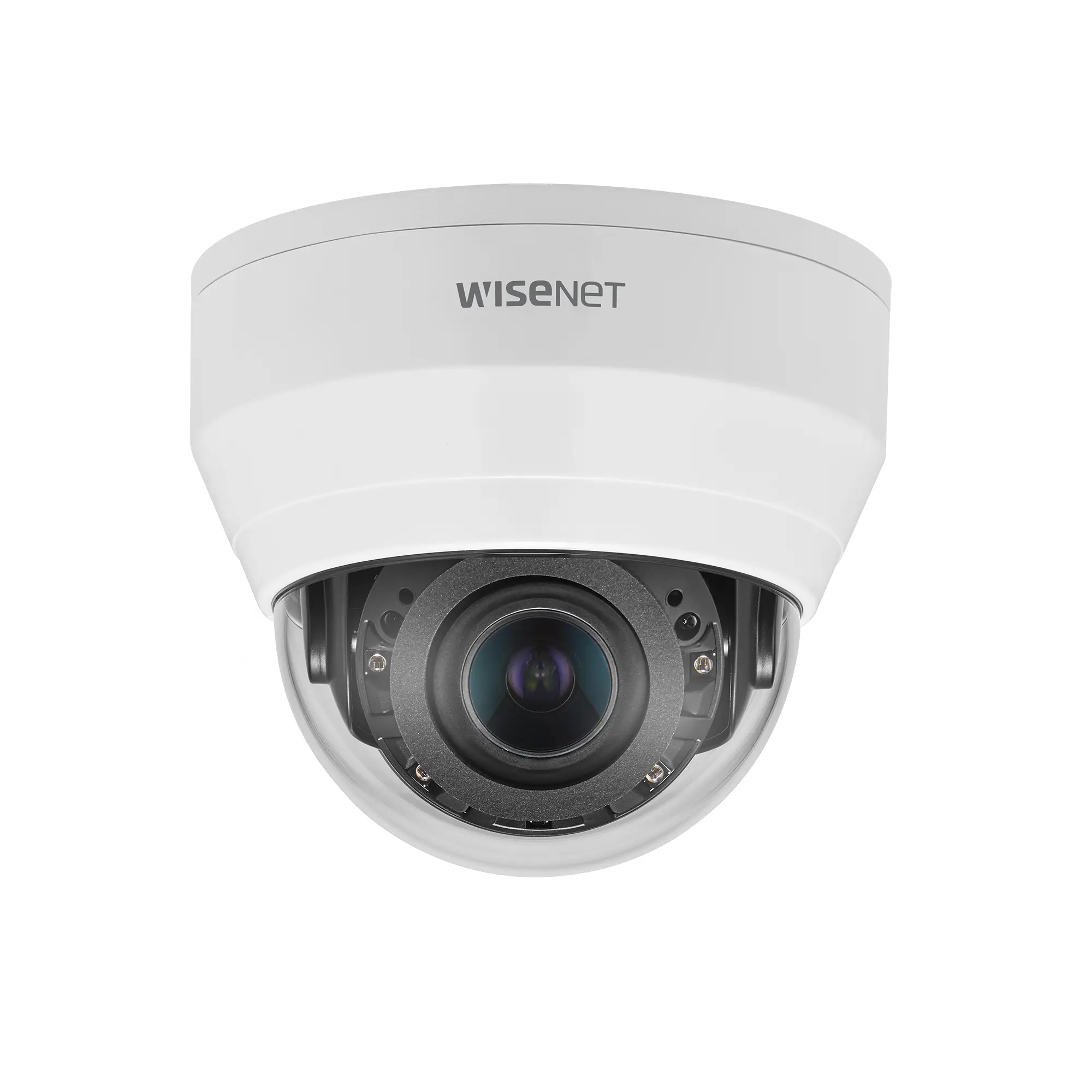 Cámara IP Tipo Domo Interior 5 Megapíxel / Lente motorizado 3.2 – 10mm / IR 20M / WDR 120db /  H.265 & WiseStream