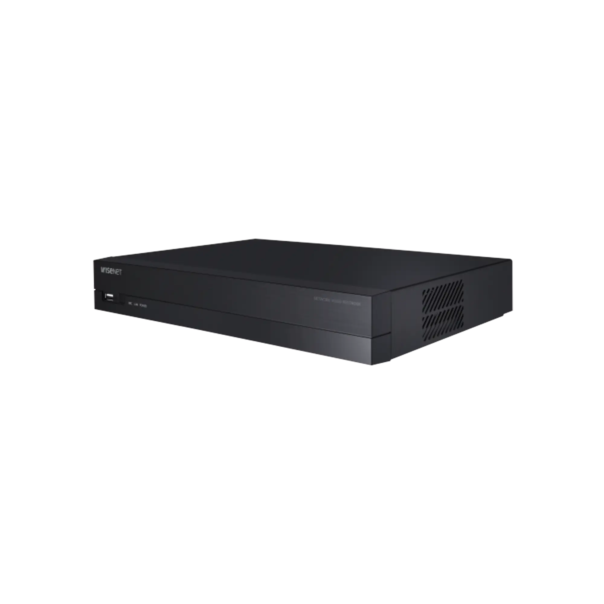 NVR 8 Megapíxel / 4 canales / H.265 / P2P Wisenet / 4 puertos PoE