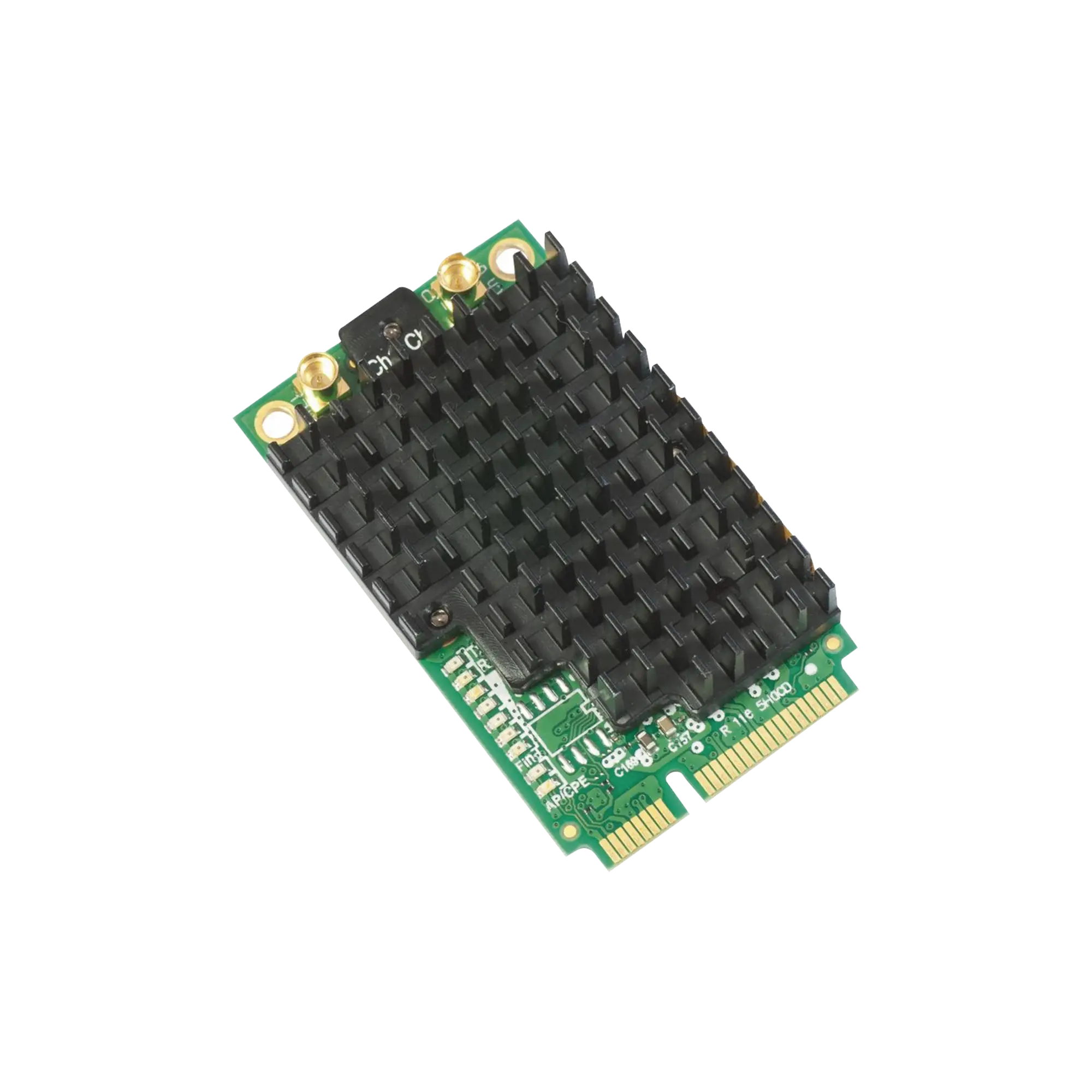 Tarjeta Mini-PCI-Express inalámbrica de doble canal en 5GHz a/n/ac, Hasta 27dBm de potencia.