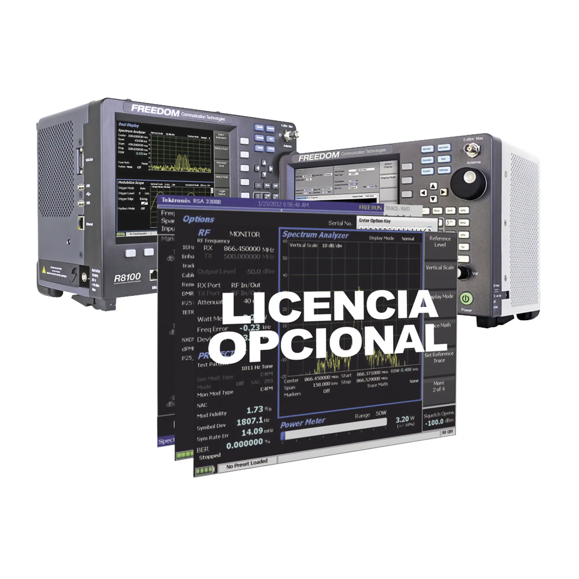 Opci贸n de Software Auto-Tune para M贸viles y Port谩tiles Series NX de Kenwood en R8000 /R8100.