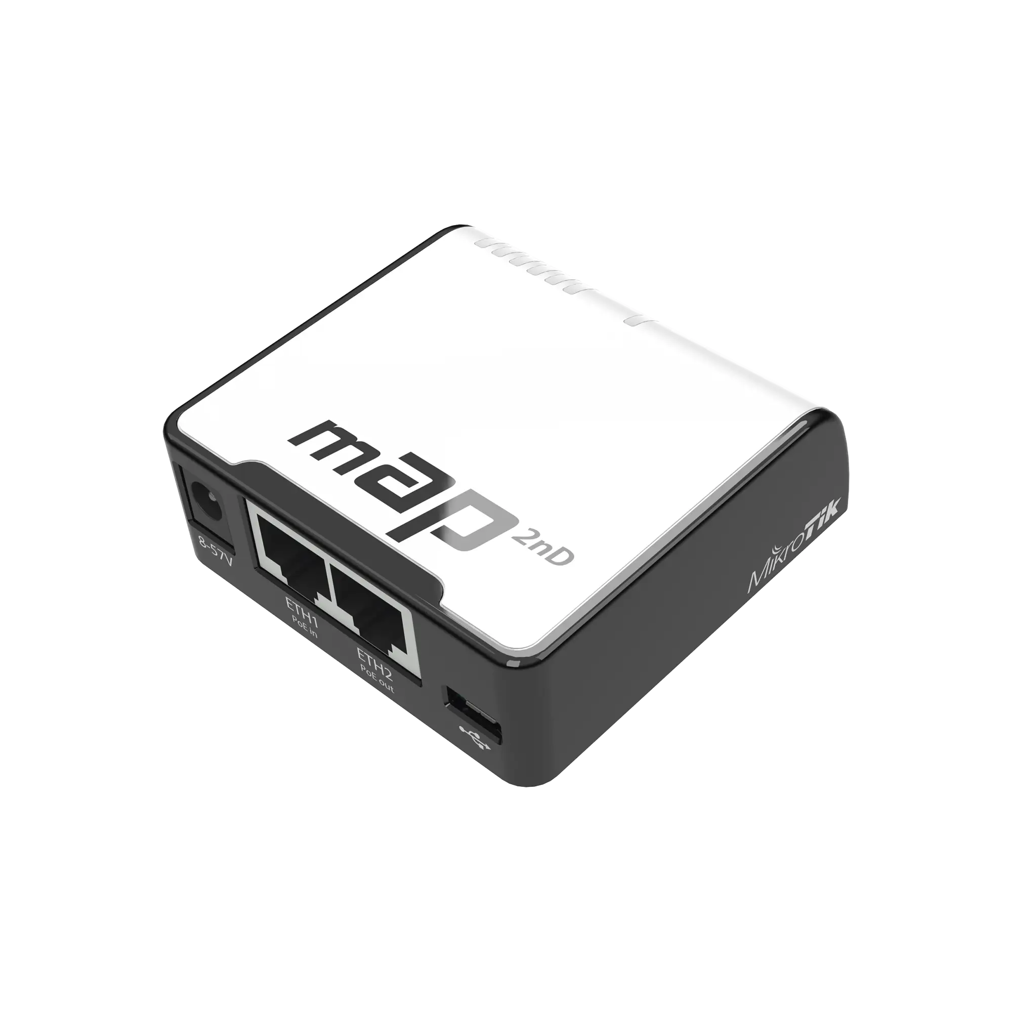(mAP) 2 Puertos Fast Ethernet, 1 Puerto MicroUSB, WiFi 2.4 GHz 802.11 b/g/n