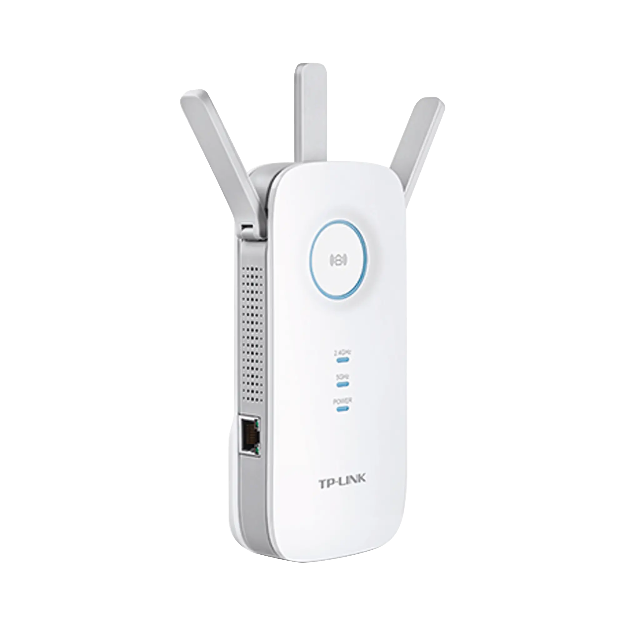 Repetidor / Extensor de Cobertura WiFi AC, 1750 Mbps, doble banda 2.4 GHz y 5 GHz, con 1 puerto 10/100/1000 Mbps, 3 antenas externas