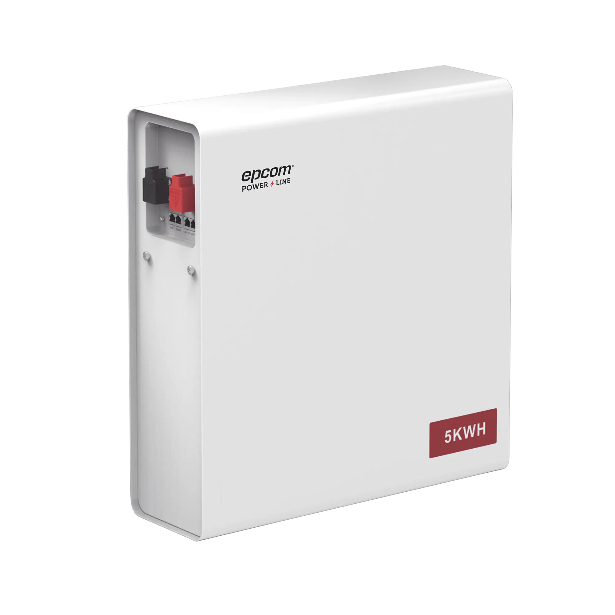Batería de Litio Hierro Fosfato (LiFePO4)  de 5 Kwh, 51.2 Vcc, 100 Ah, Outdoor, Instalación a pared