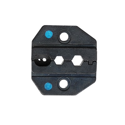 Mordaza para Plegar Conectores de Anillo en RG-58/U, RG-174/U y RG-316/U en tamaños de 0.213″, 0.178″, 0.068″ y 0.042″.