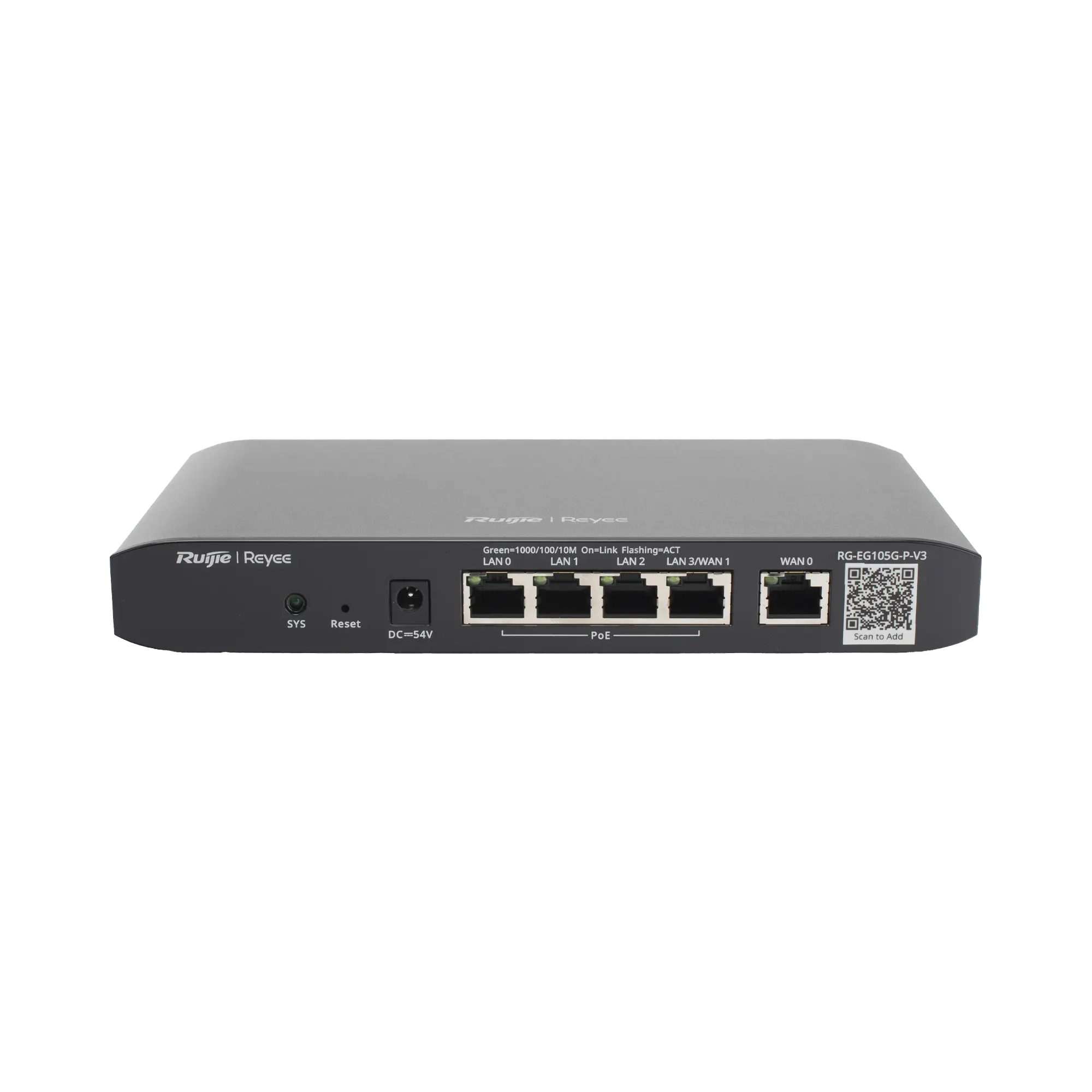 Router Balanceador con Función SD-WAN, PoE+ hasta 54 Watts, Hasta 2 Servicios de Internet y hasta 100 clientes con desempeño de 600 Mbps