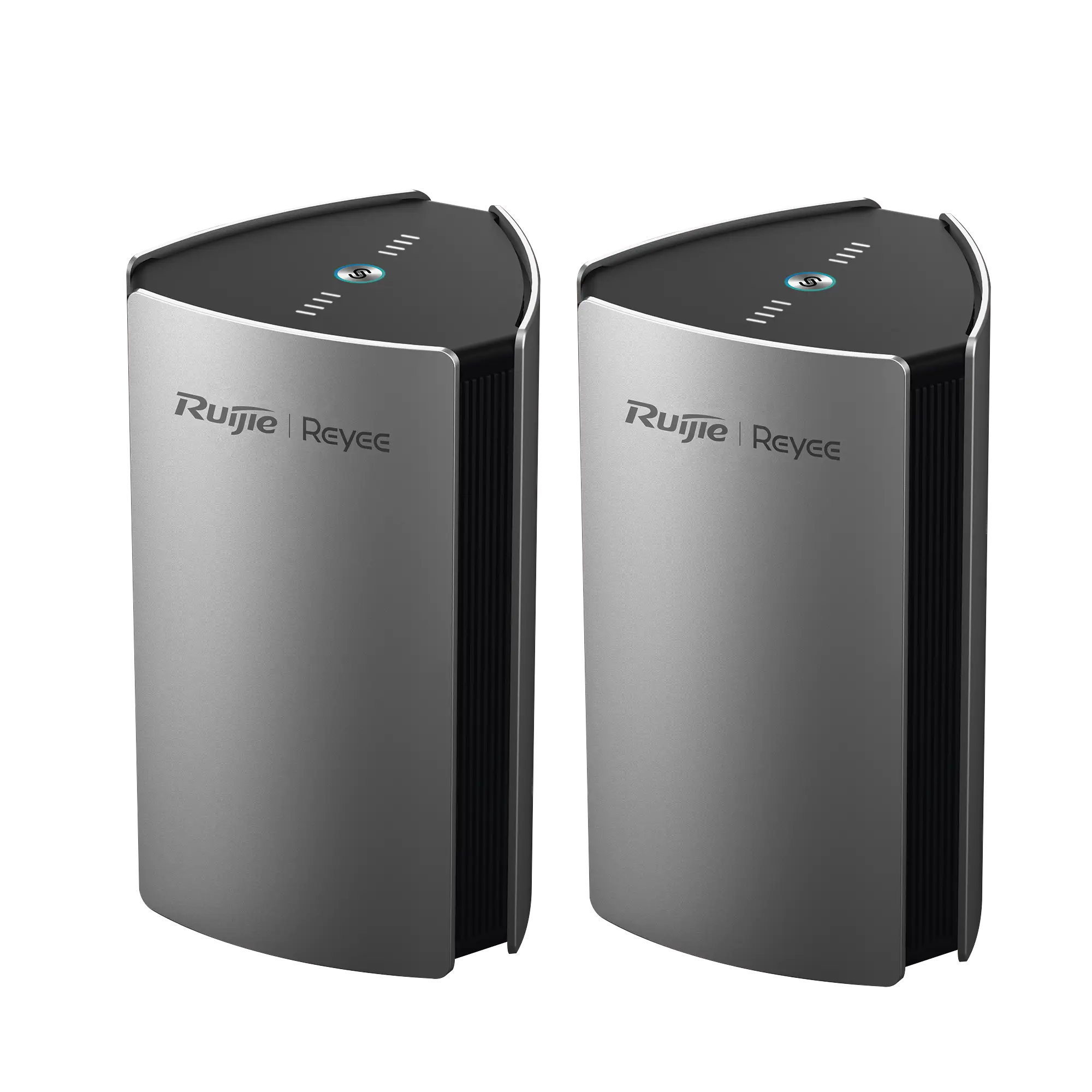 Paquete 2 piezas Home Router inalámbrico MESH WI-FI 6 4×4 doble banda 1 puerto WAN Gigabit y 4 puertos LAN Gigabit