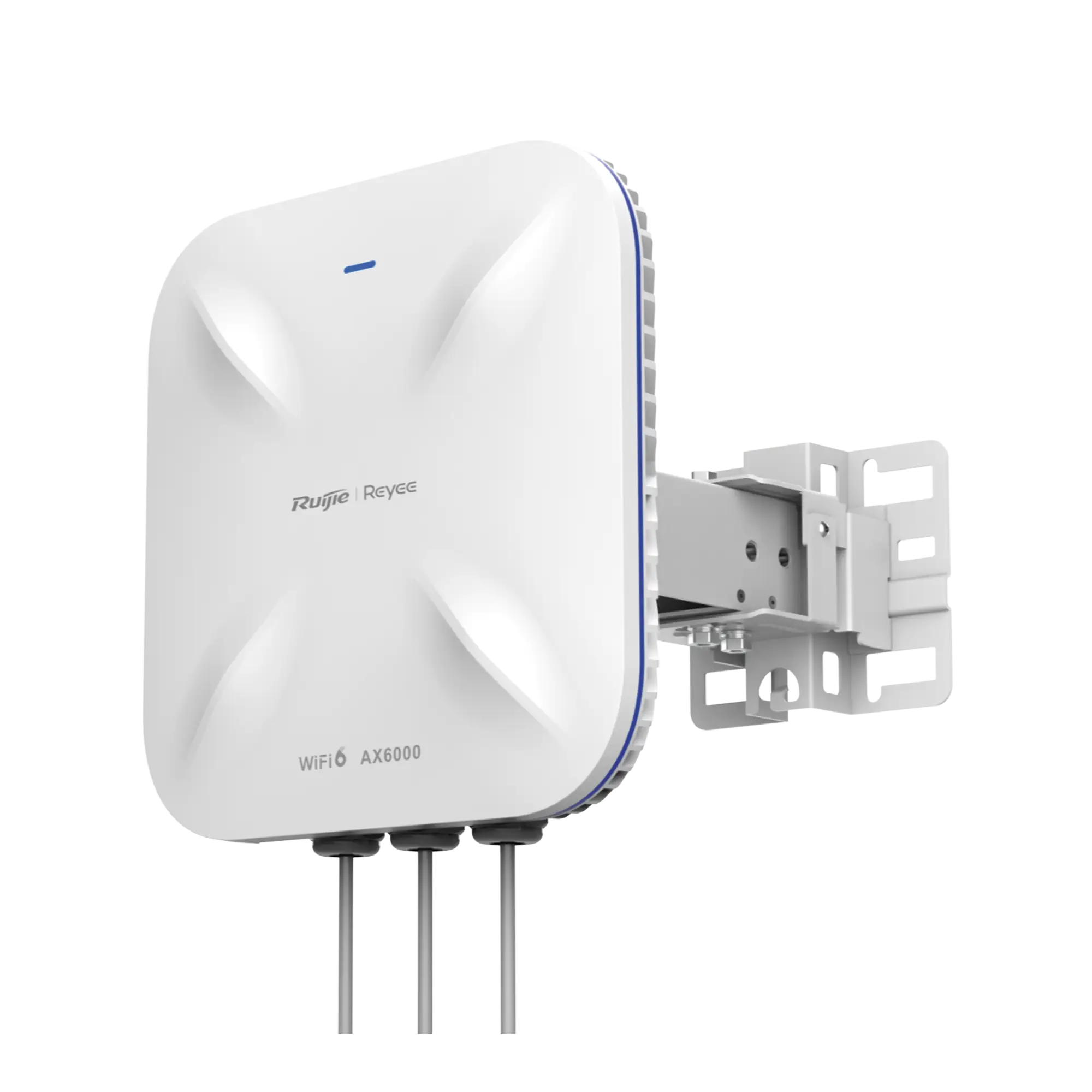 Punto de Acceso Mesh Wi-Fi 6 Industrial para Exterior Sectorial 60°, hasta 5.95 Gbps, MU-MIMO 4×4, Filtros Anti Interferencia y Auto Optimización con IA, puerto eth 2.5G y SFP