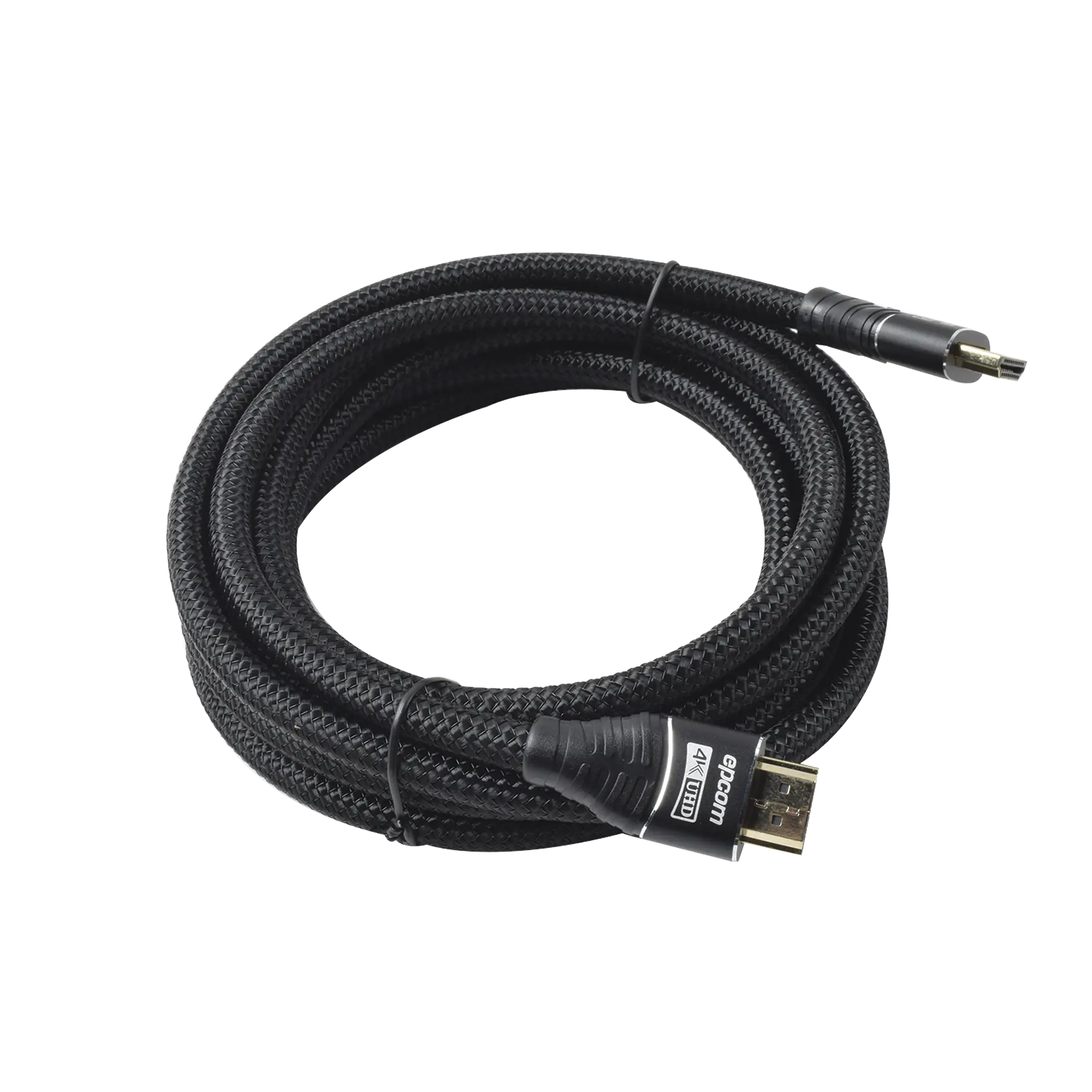 Cable HDMI Ultra-Resistente Redondo de 3m ( 9.8 ft ) Optimizado para Resolución 4K ULTRA HD