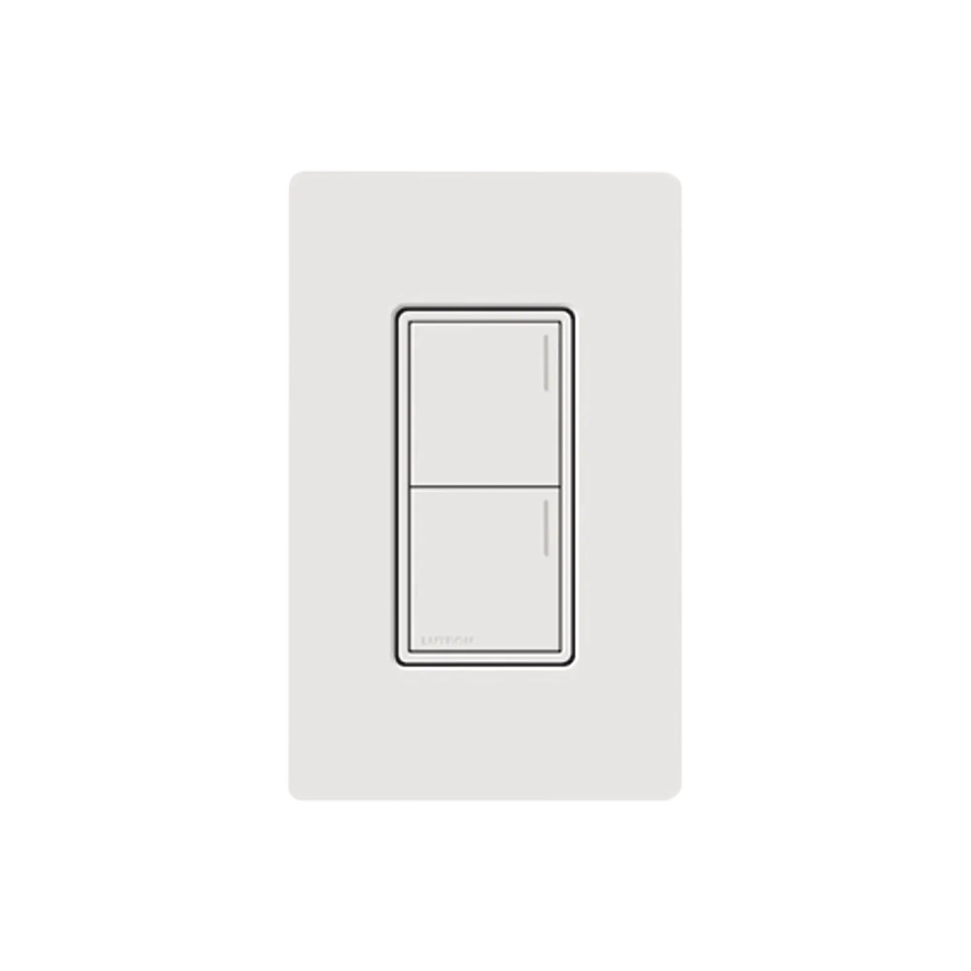 (RadioRa3) Botonera Sunnata Blanco 2 escenas para Radio RA3, programe escenas diferentes en cada botón.