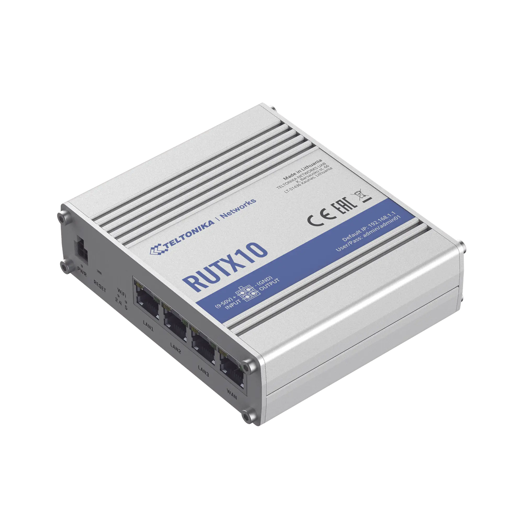 Router Industrial Inalámbrico VPN 802.11ac, 4 puertos Gigabit