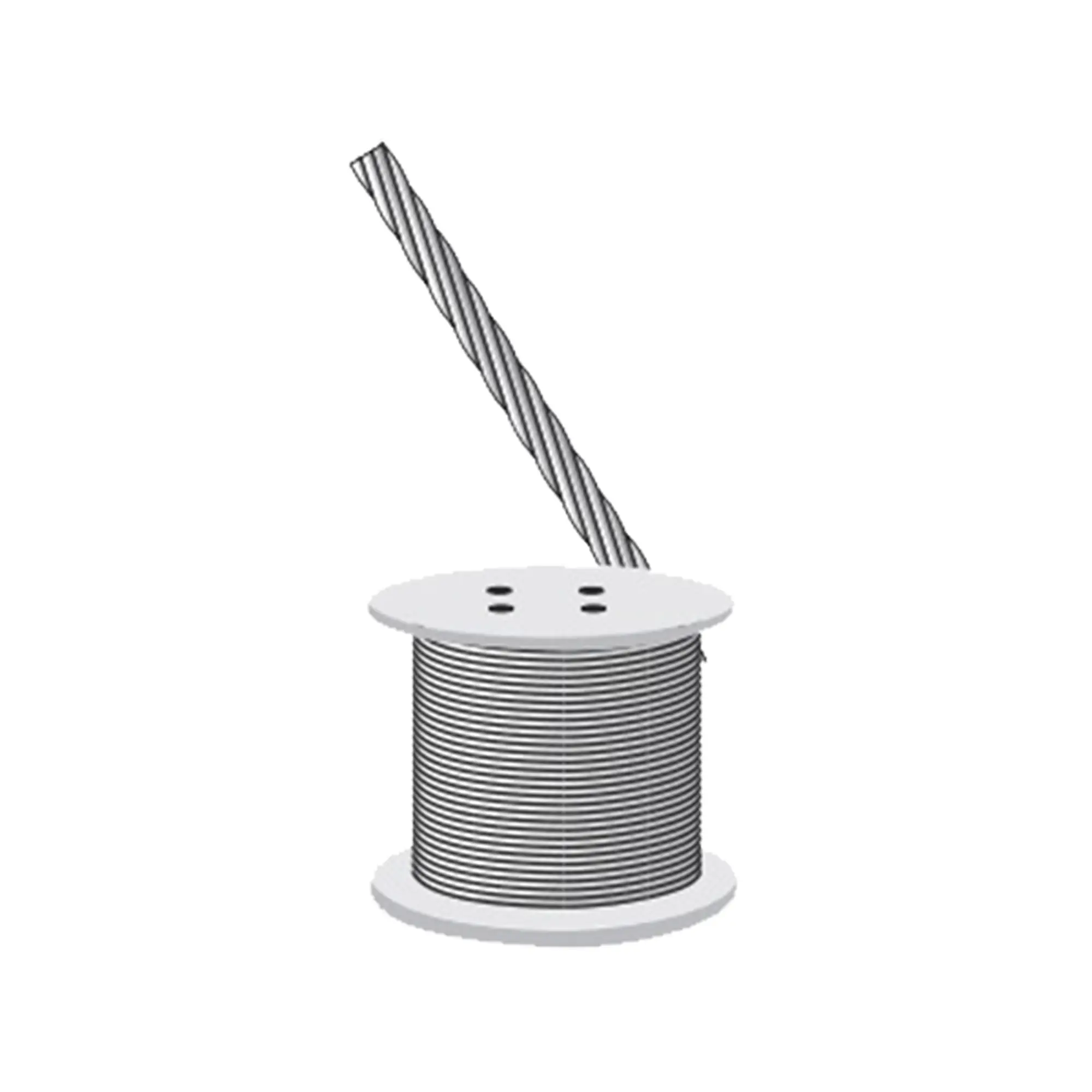 Cable Retenida 7 Hilos, Resistencia 1293 Kg. Diámetro 3/16″ (Venta x metro).