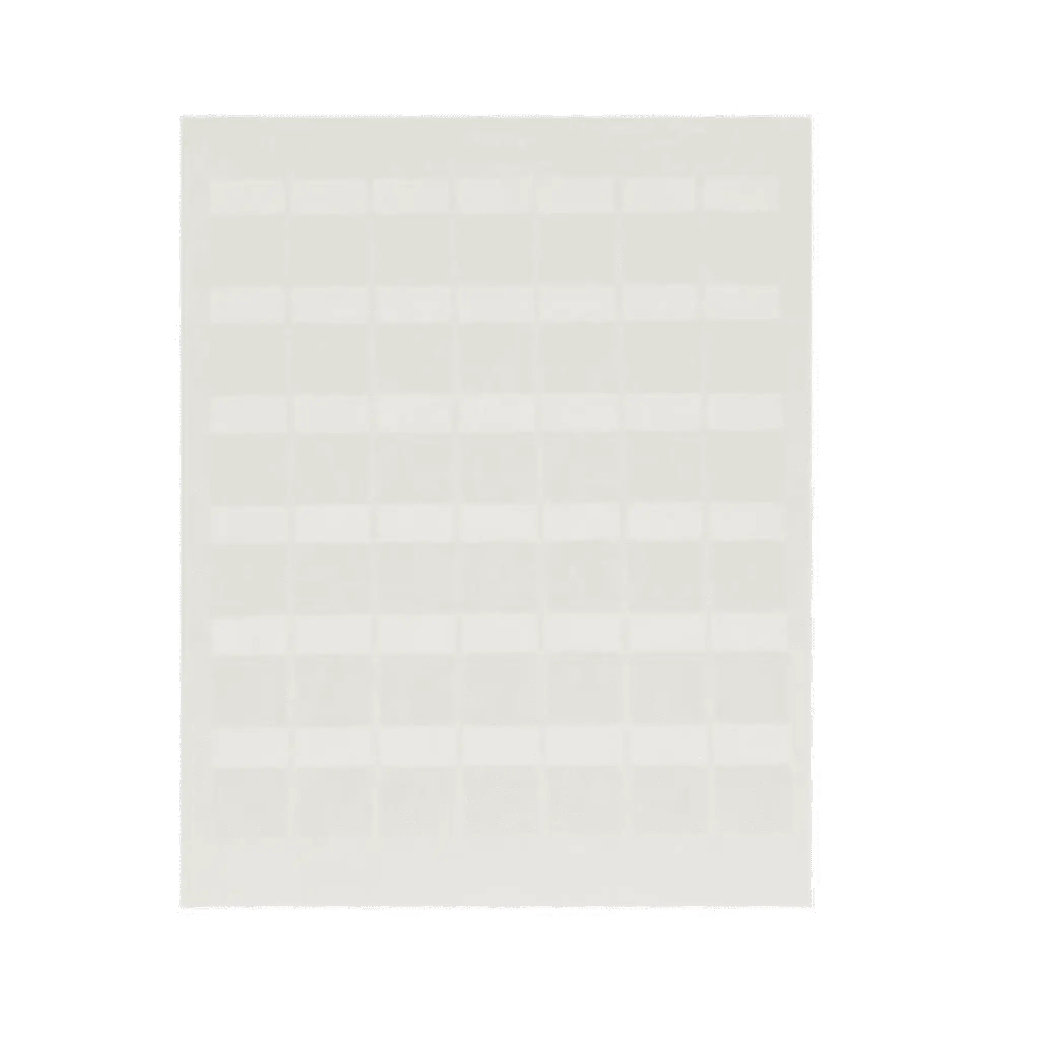 Paquete de Hojas con 2500 Etiquetas de Identificación Auto-laminadas para Impresora Láser/Inyección de Tinta, para Cables de 3 a 7.1 mm de Diámetro (12 – 10 AWG), Color Blanco