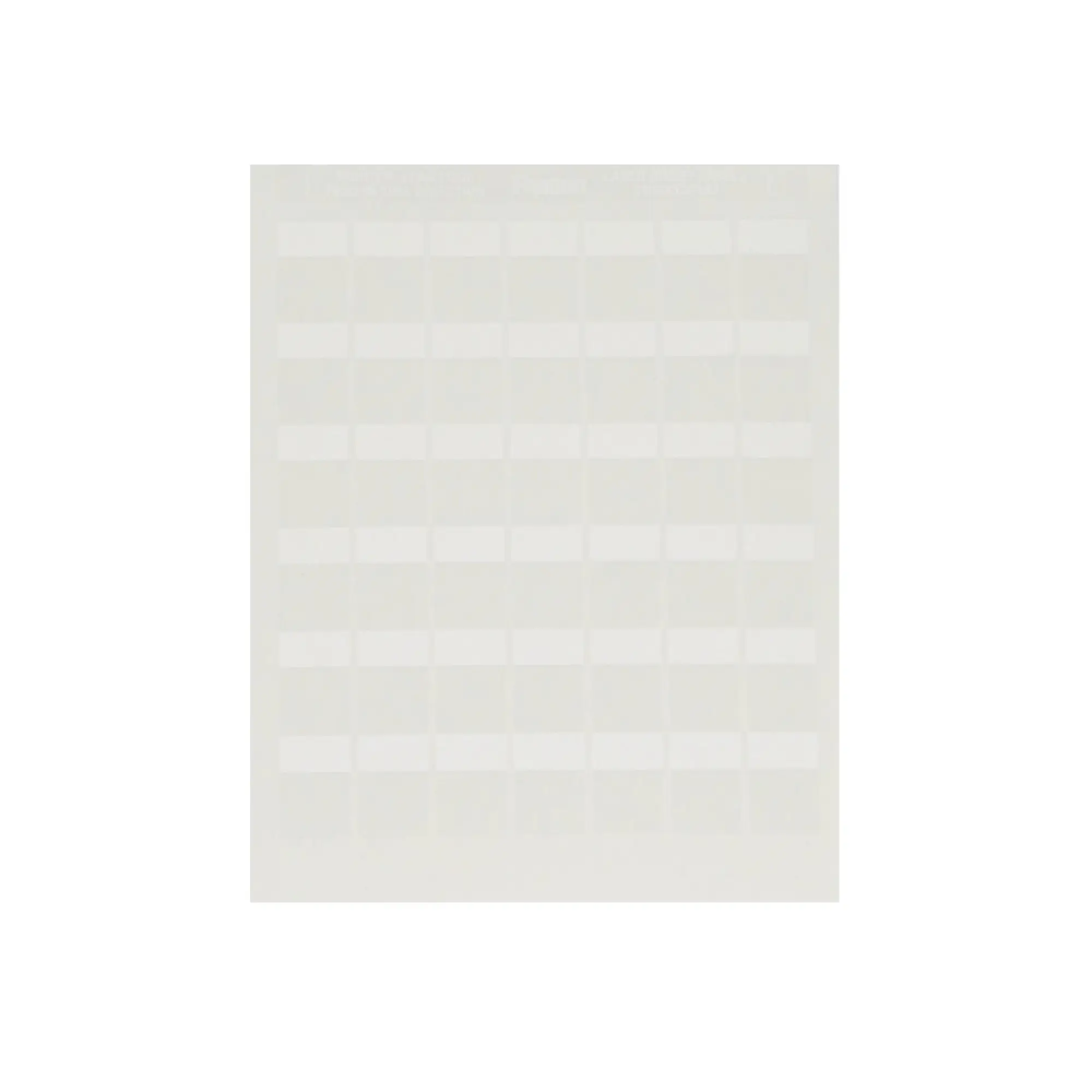 Paquete de Hojas con 2500 Etiquetas de Identificación Auto-laminadas para Impresora Láser/Inyección de Tinta, para Cables de 4.1 a 8.1 mm de Diámetro (10 – 6 AWG), Color Blanco