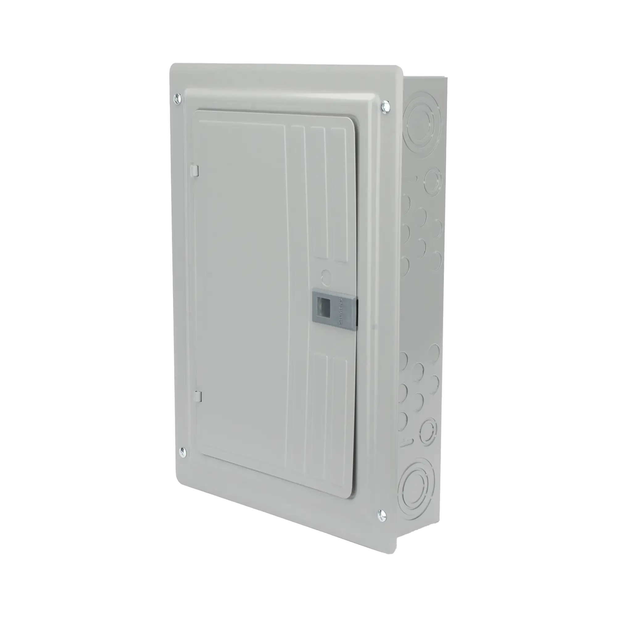 Centro de carga trifásico 3 Fases, 4 Hilos para interruptores QP, de 12 polos – 24 circuitos, 120/240vca, Barras de aluminio 125 Amp, Nema 1, uso interior. Incluye tapa.