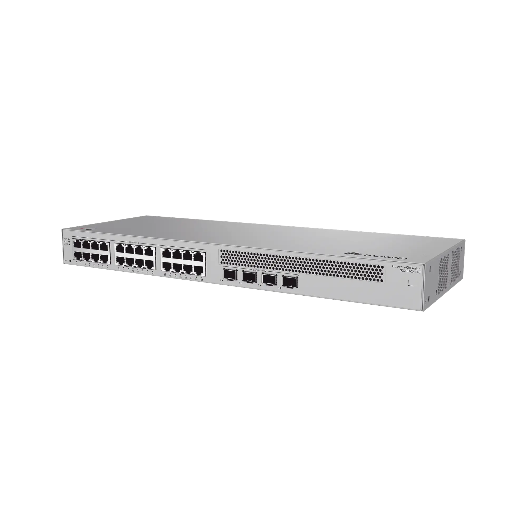 Switch de Acceso Gigabit Administrable Capa 2 / 24 puertos 10/100/1000 Mbps / 4 Puertos 2.5GE SFP Uplink / ERPS / IMGP Snooping / DHCP Snooping / Administración Nube Gratis