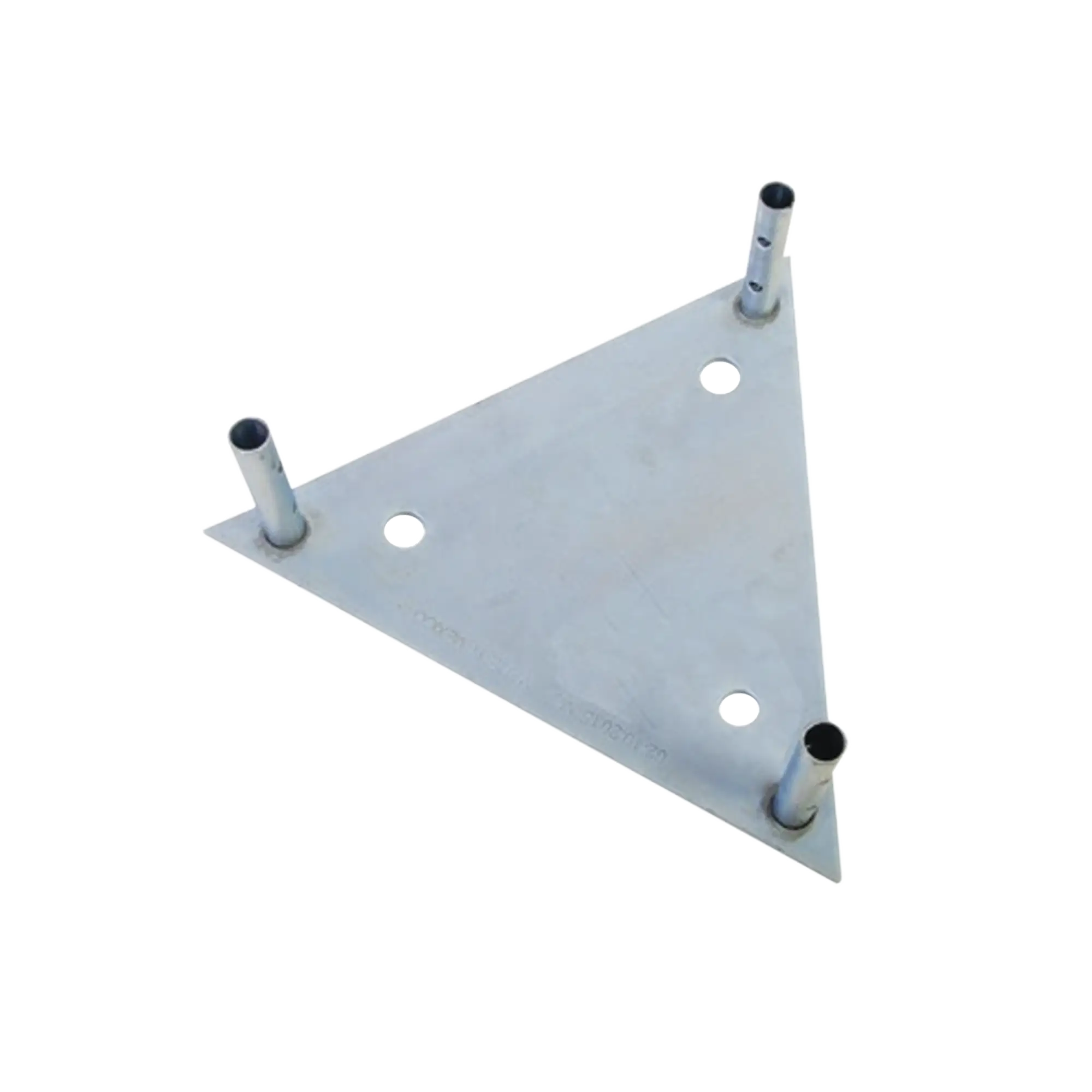 Base para Tramo STZ60G con Placa 1/2″, Niple de 3/4″, Galvanizado por Inmersión en Caliente.