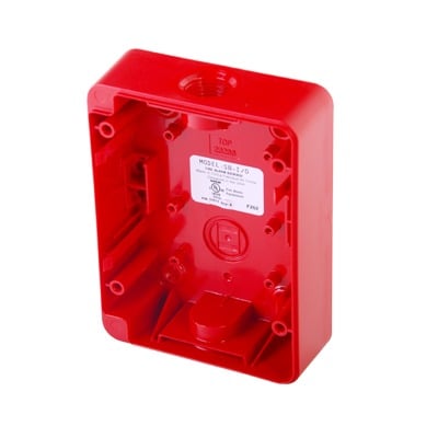 Caja de Montaje 2″ x 4″ Para Estación Manual de Jalón Silent Knight