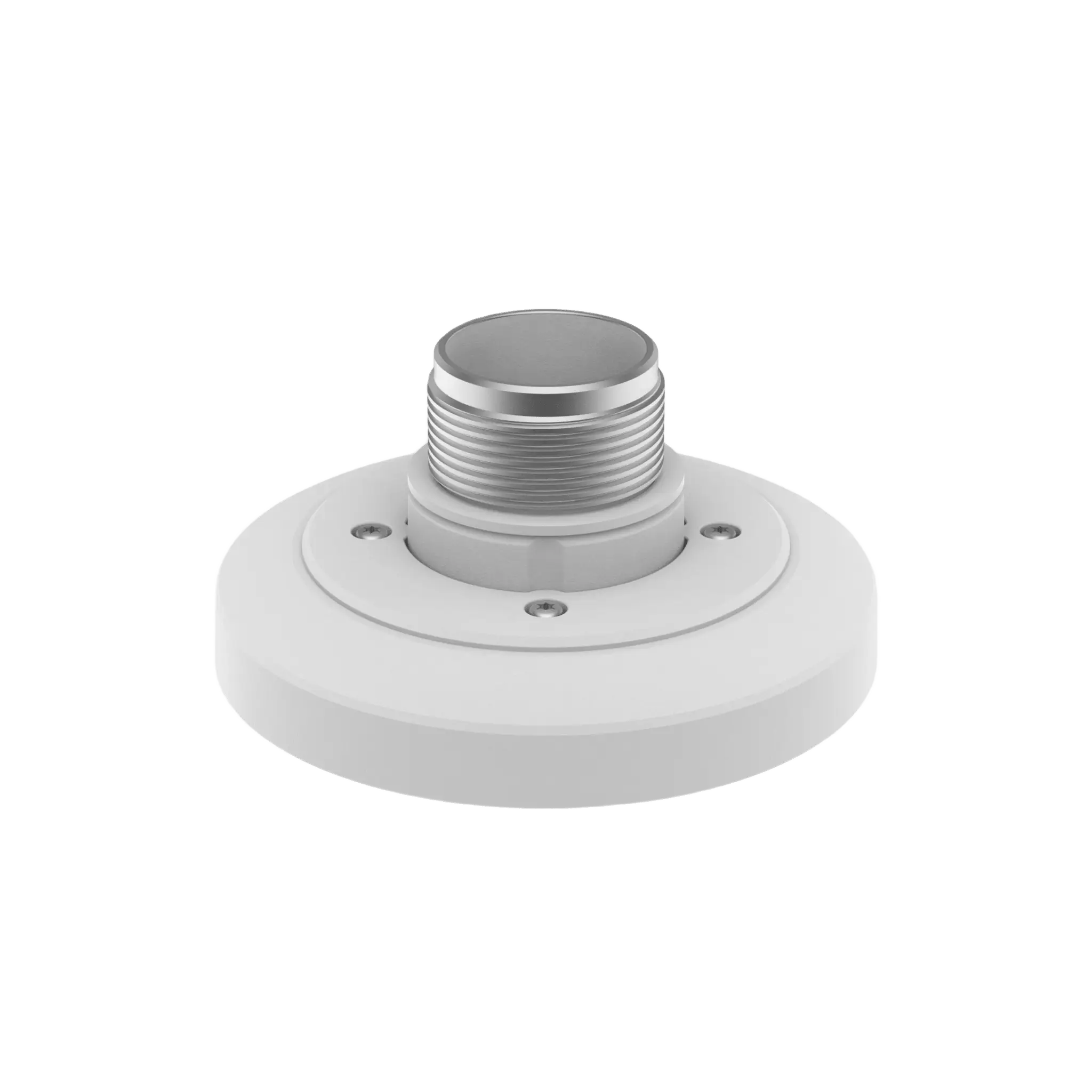 Adaptador tipo Plato necesario para montar en Pared o Techo Cámaras Hanwha serie QND, QNV-C
