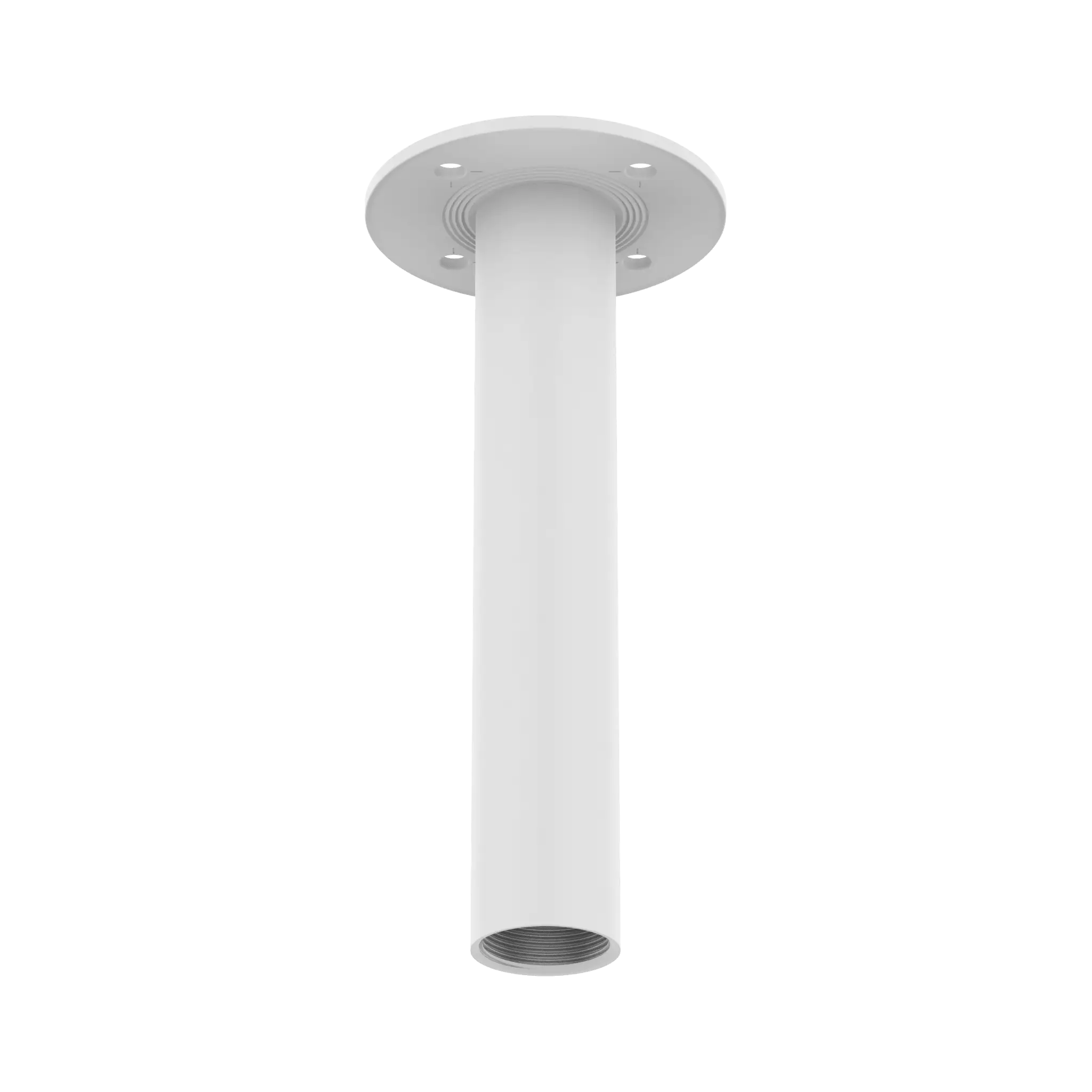 Soporte de Techo SBP-300CMI / Aluminio / Blanco / Peso 800g / Carga Máxima 10kg / Compatible con Modelos Hanwha Vision / Certificaciones EAC UL CE FCC