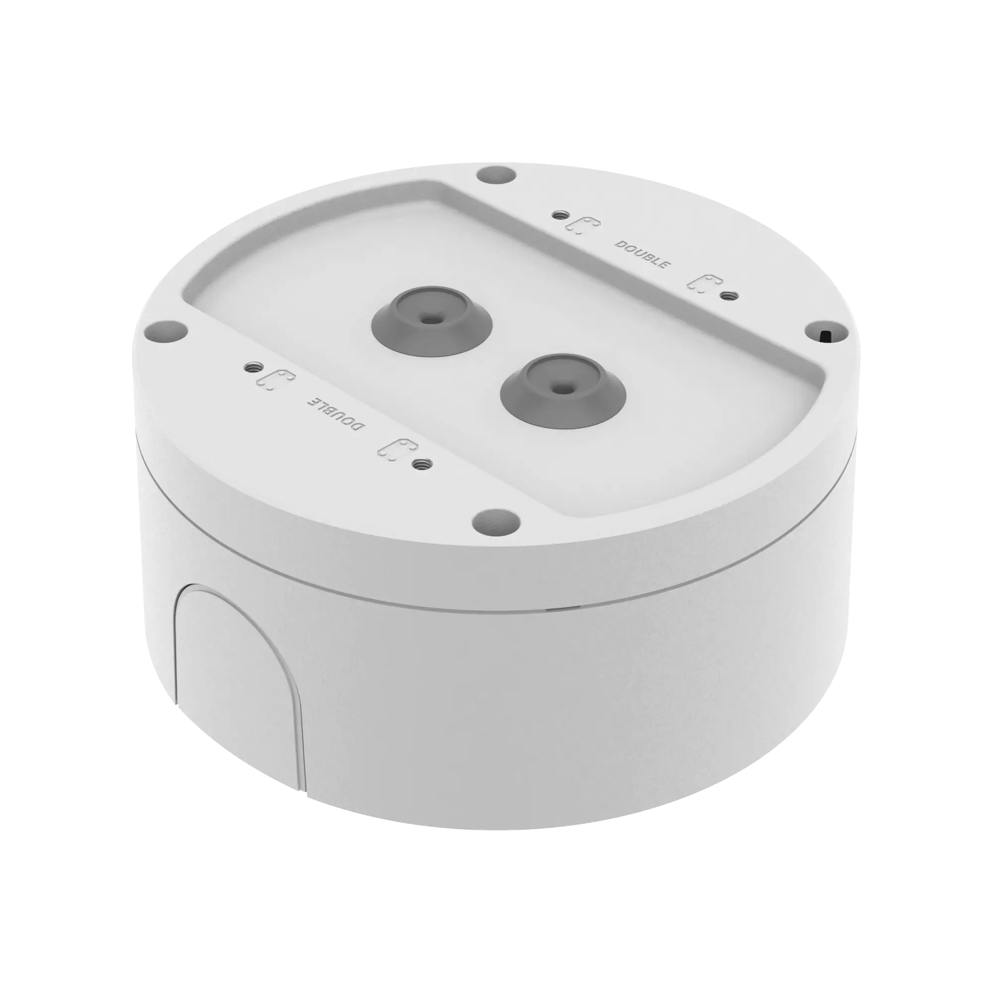 Caja de conexion para tipo Domo y Flat-eye Hanwha QNE-8011R, QNE-8021R, QND-6011, QNV-C8083R, QNV-C9083R