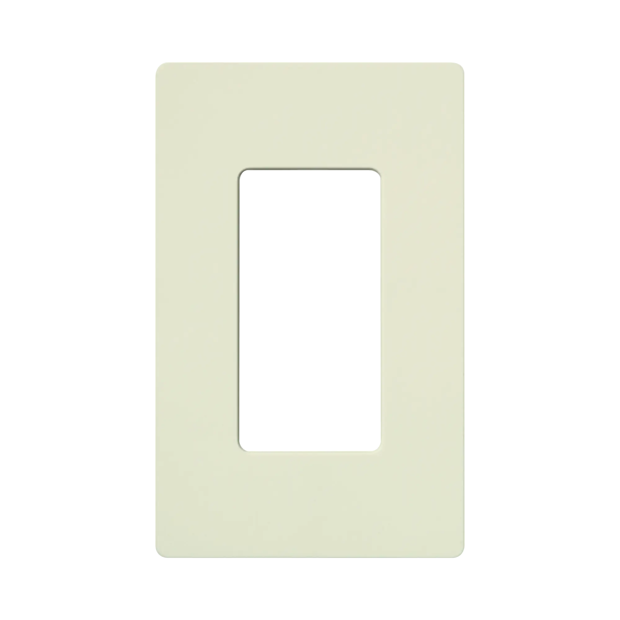 Tapa Color Biscuit para interruptor o dimmer Lutron, 1 gang, limpio y moderno