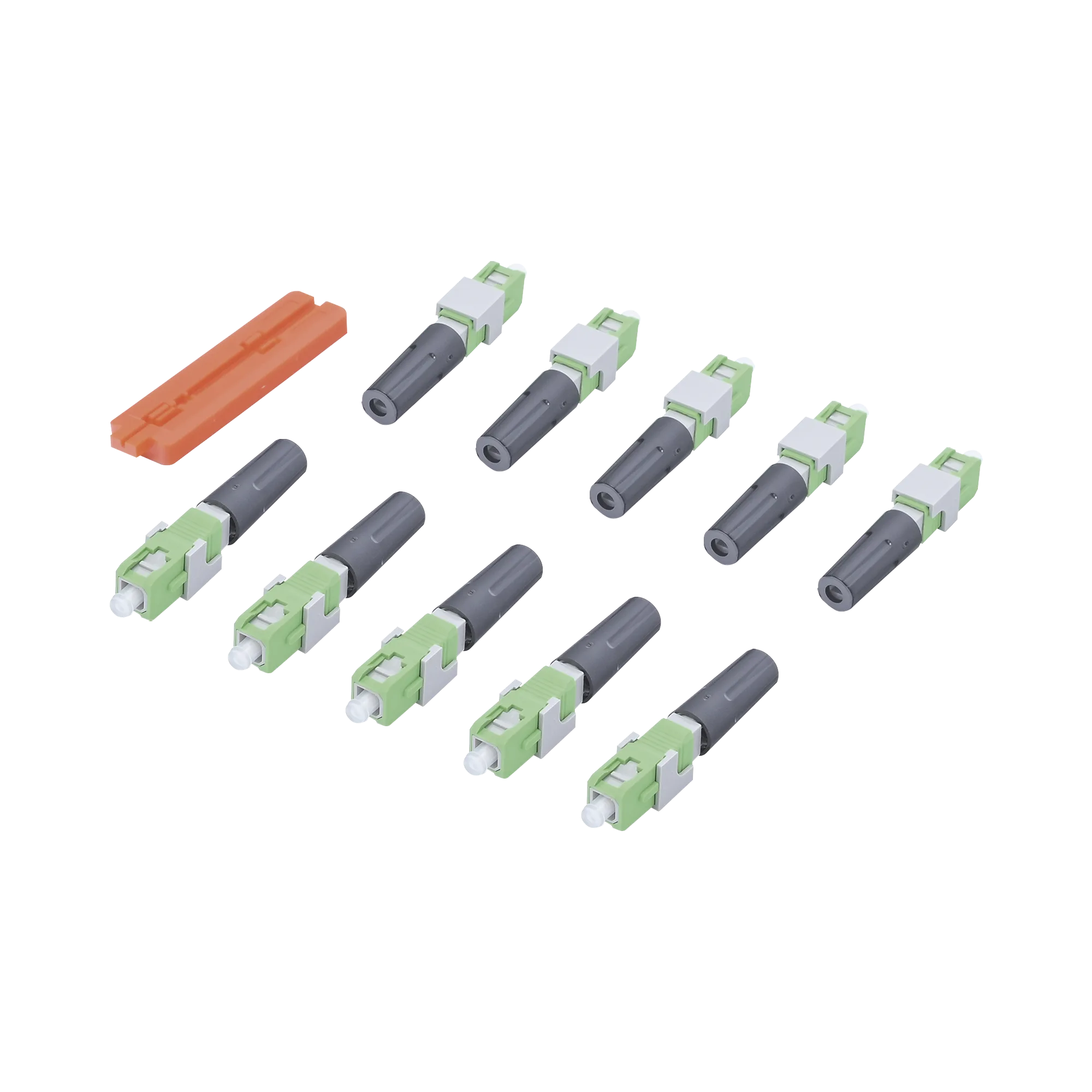 Conector Mecánico Monomodo SC/APC Pre-pulido 3mm (Bolsa con 10 PIEZAS)