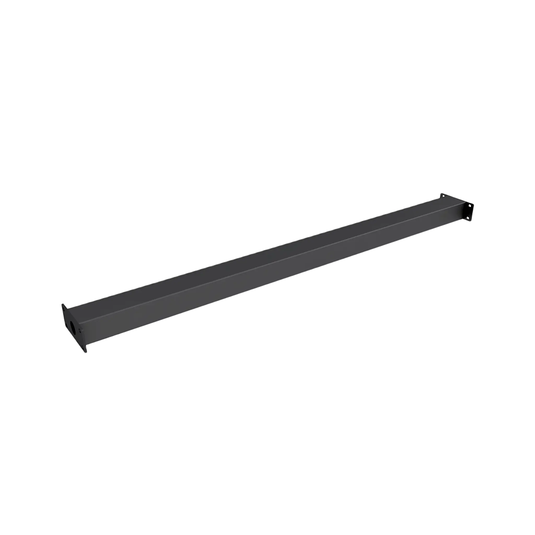 Accesorio _ Perfil Rectangular para Interconexión de Patas de Videowall LED | Longitud 1200 mm | Ancho 56 mm | Incluye Tornillos M8 x 10 mm y Llave Allen de 5 mm