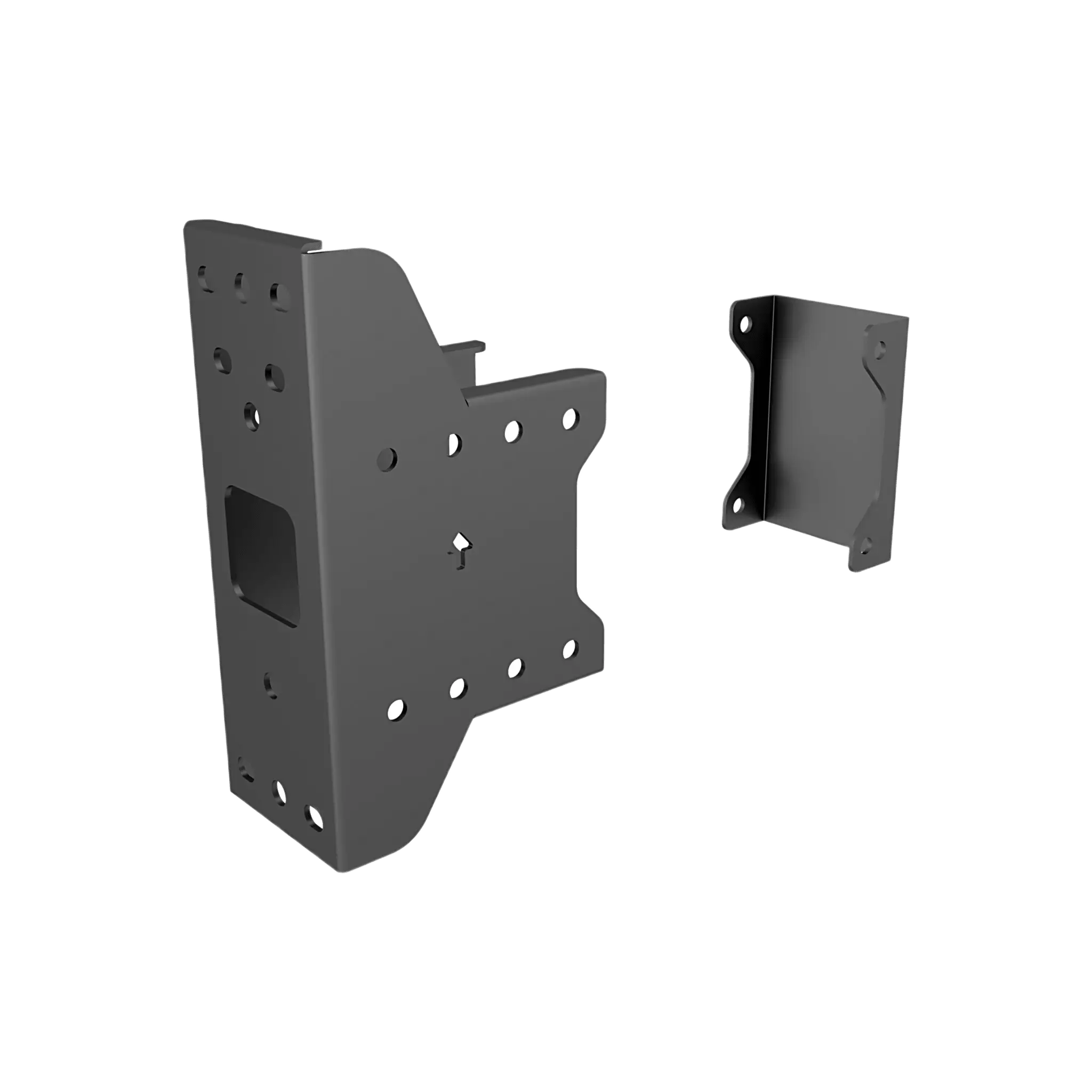 Accesorio_ Placa para Montaje doble de Pantallas Para Exhibicion de Pared a Pared| Dimensiones 225.2 mm x 126.2 mm x 95 mm