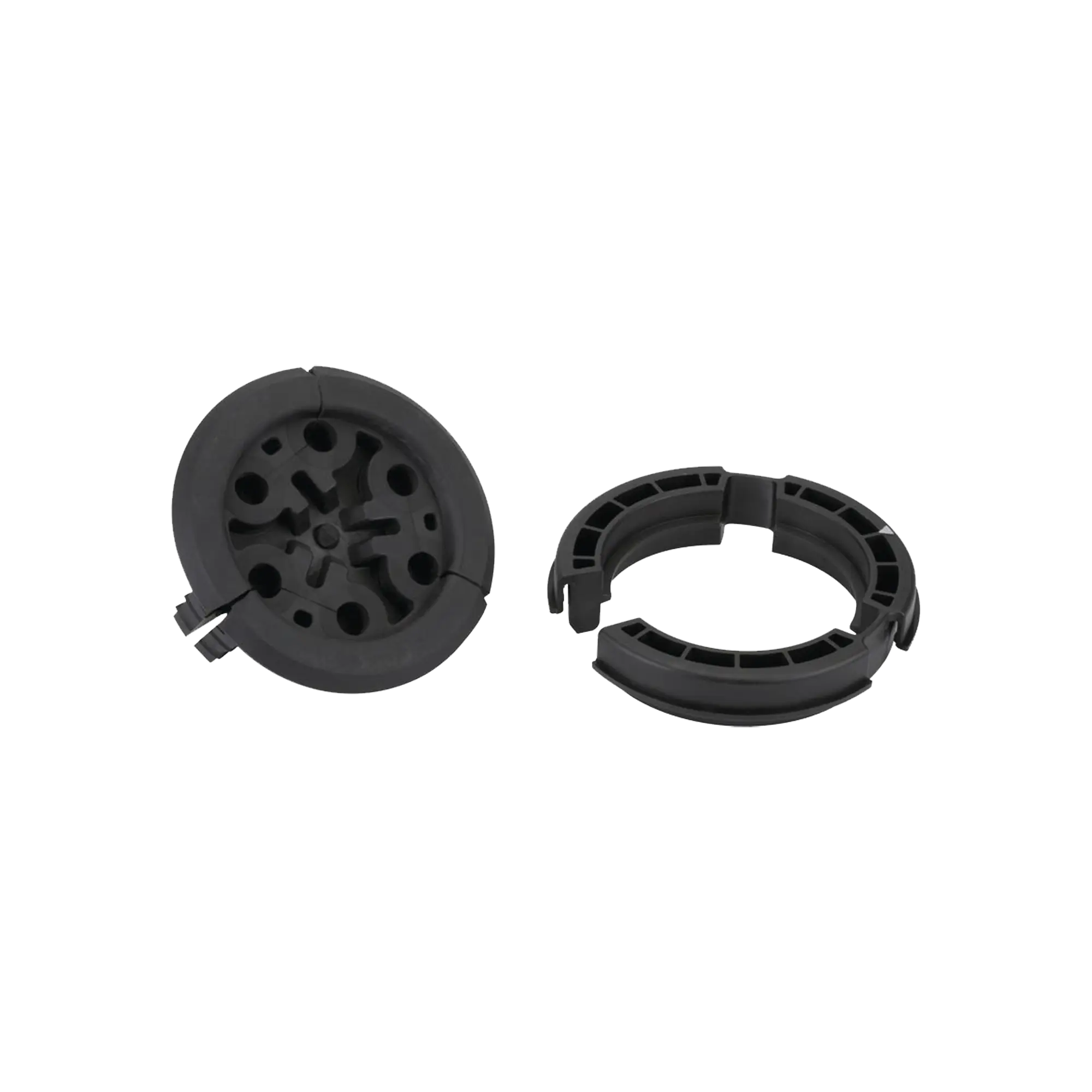 Bota Pasamuro de 4″ Con 6 Orificios de 1/4″ Para Cable Corrugado