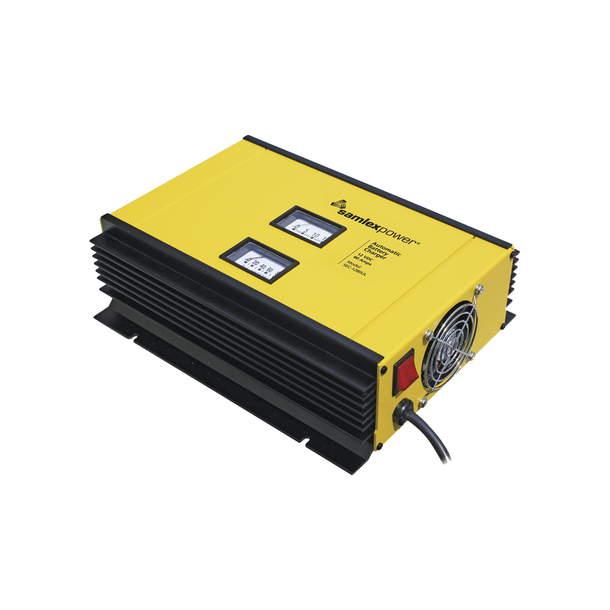 Cargador para Baterías SAMLEX 12V, 80 A / Bancos de 750 a 850 Ah / (Bajo pedido)