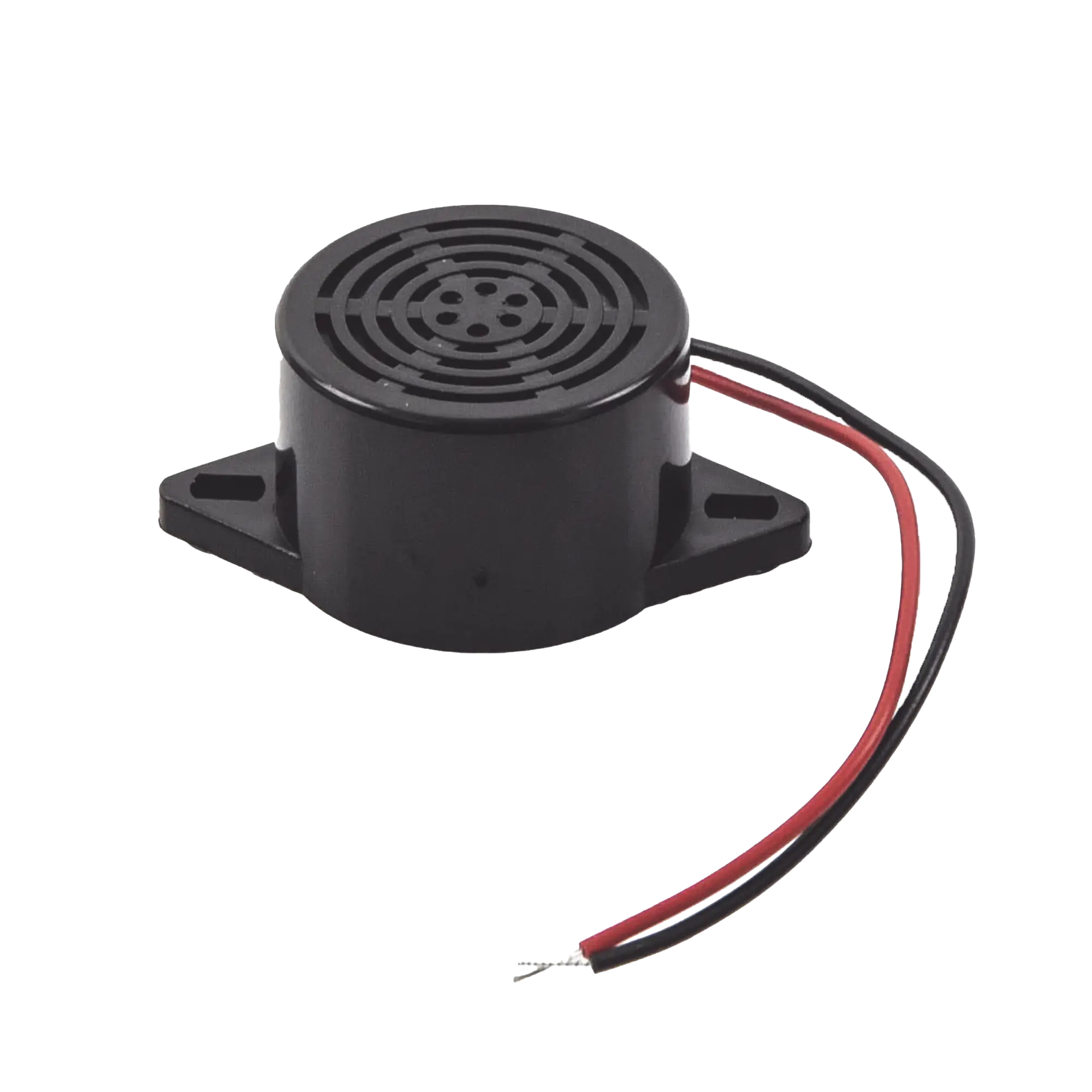 Zumbador 85 dBi a 12 Vcc para Chapas y Contrachapas permite avisar que la puerta se esta abriendo.