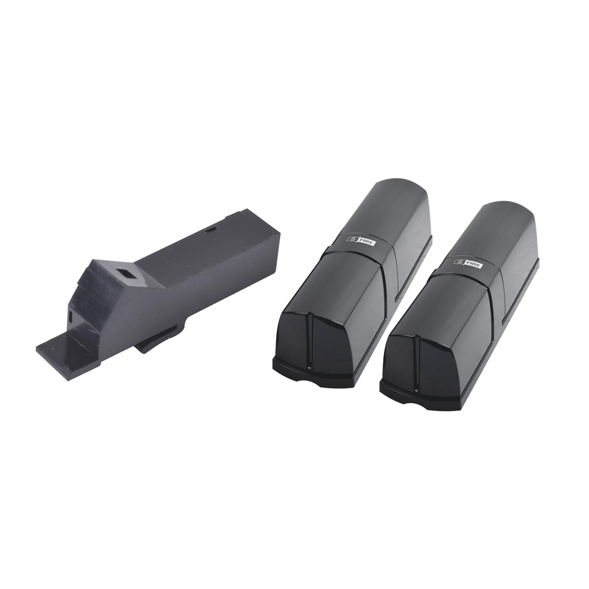 KIT Detector de rayo fotoeléctrico / 4 rayos / 4 frecuencias / 250mts exterior / Alimentacion 12-24 Vcc