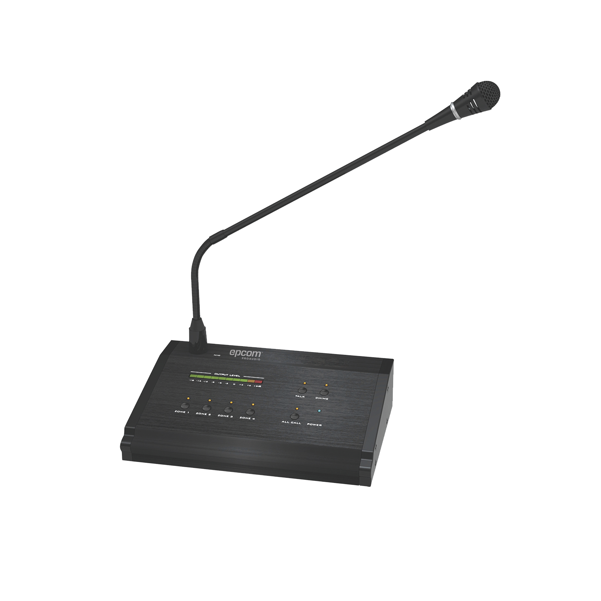 Micrófono a Distancia de 4 Zonas para Sistema de Voceo SF4240MP �?? No compatible con SF4240UC o SF2240UC