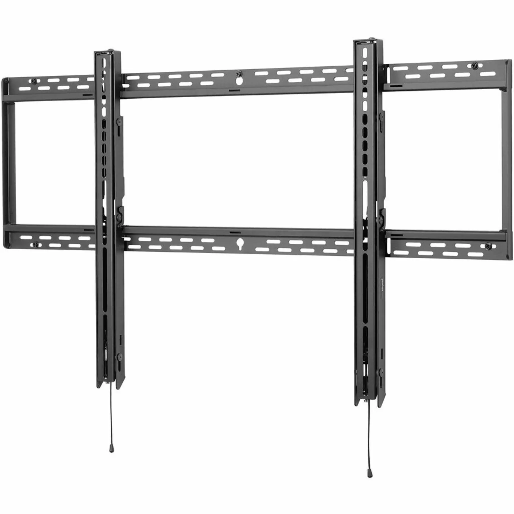 Montaje Universal Pantallas Planas 60″-98″ / Capacidad 350 lb (158 kg) / Perfil Ultra Delgado 1.73″ / Auto-Bloqueo sin Herramientas / Placa Abierta para Cableado / Incluye Kit de Montaje
