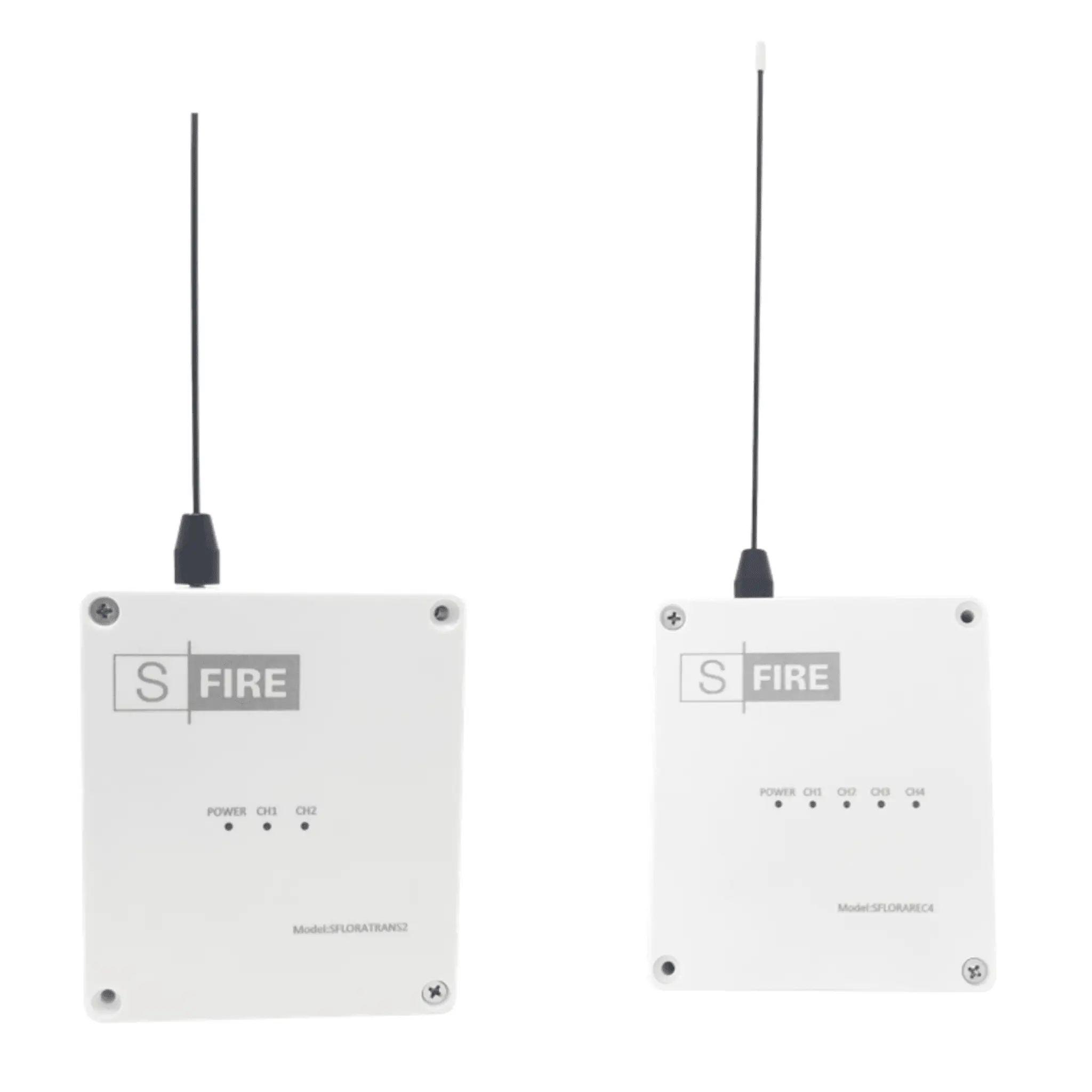 KIT de Transmisor – Receptor inalámbrico / Distancia máxima de transmisión 2500 metros (Linea de vista) / Receptor con 4 salidas