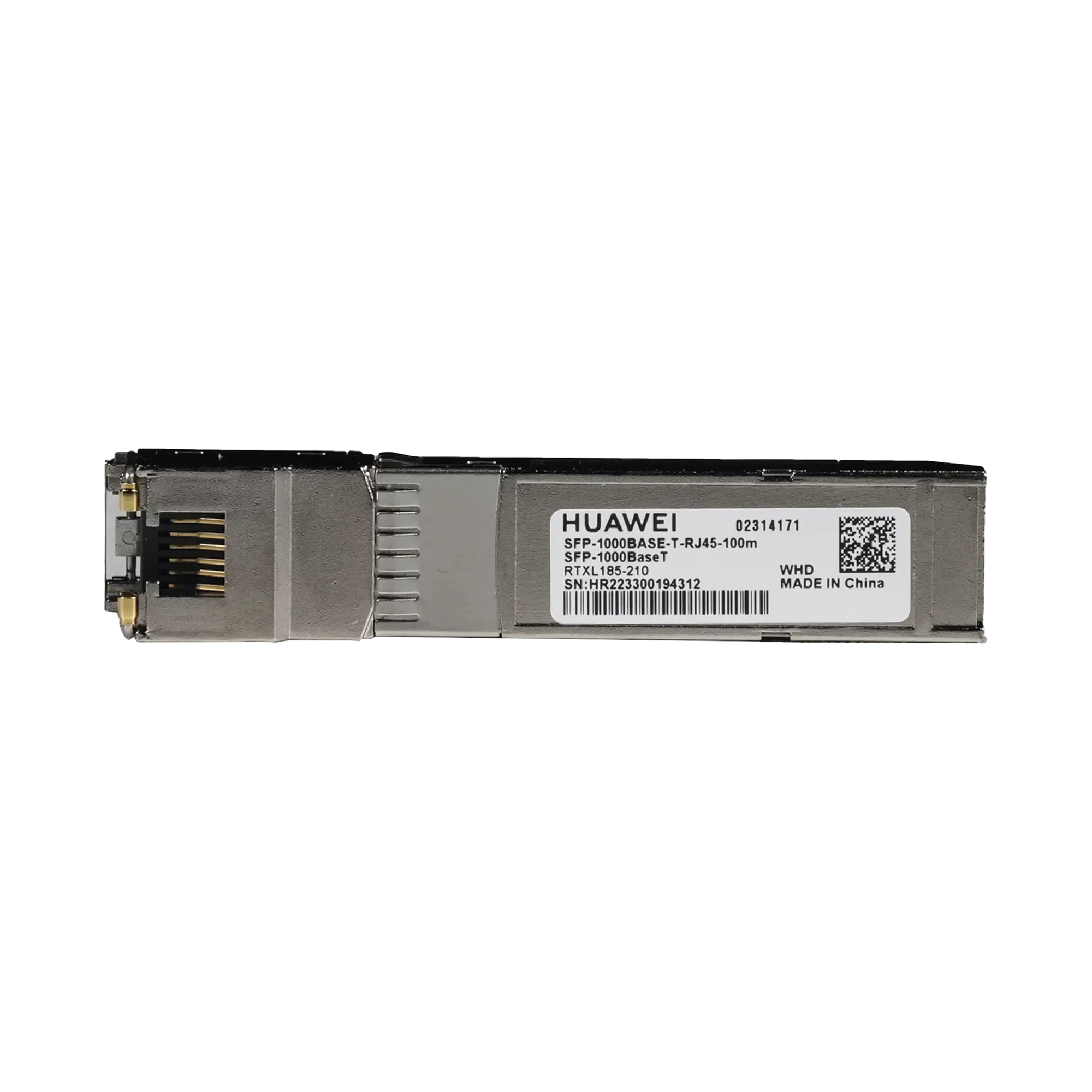 Transceptor de SFP a RJ45 / Negociación de 10/100/1000Mbps / Conector RJ45 / Distancia de hasta 100m