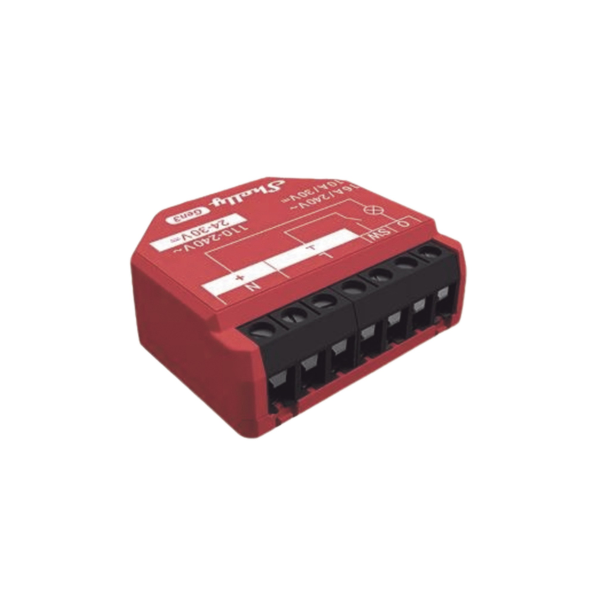 Relevador inalámbrico inteligente 16A, 110-230 V, medición de consumo, compatible con asistente de voz Alexa, Google Home