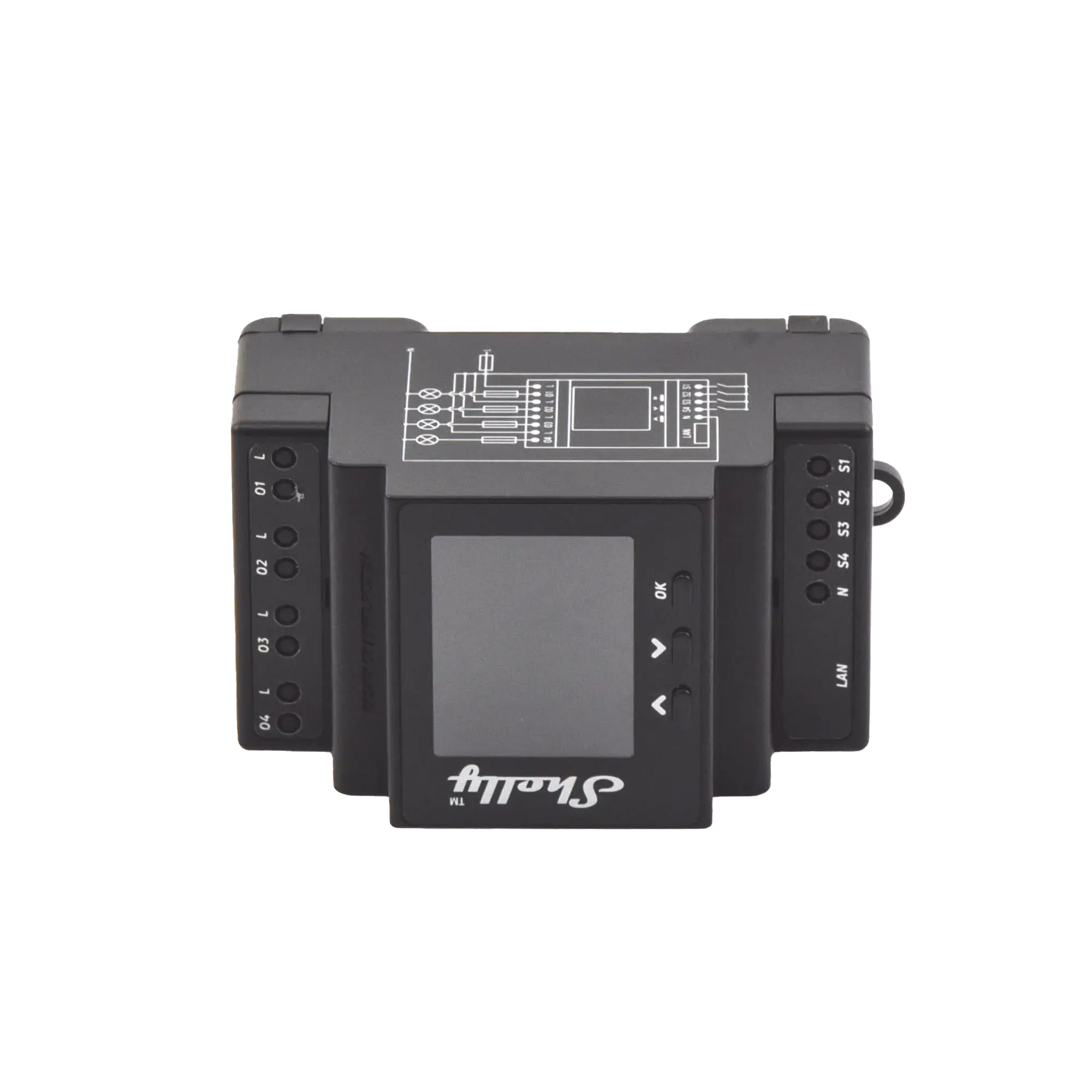 Relevador 40A inalámbrico WIFI y Ethernet / 4 canales inteligentes / 10A por canal, 110-230 V /montaje riel DIN