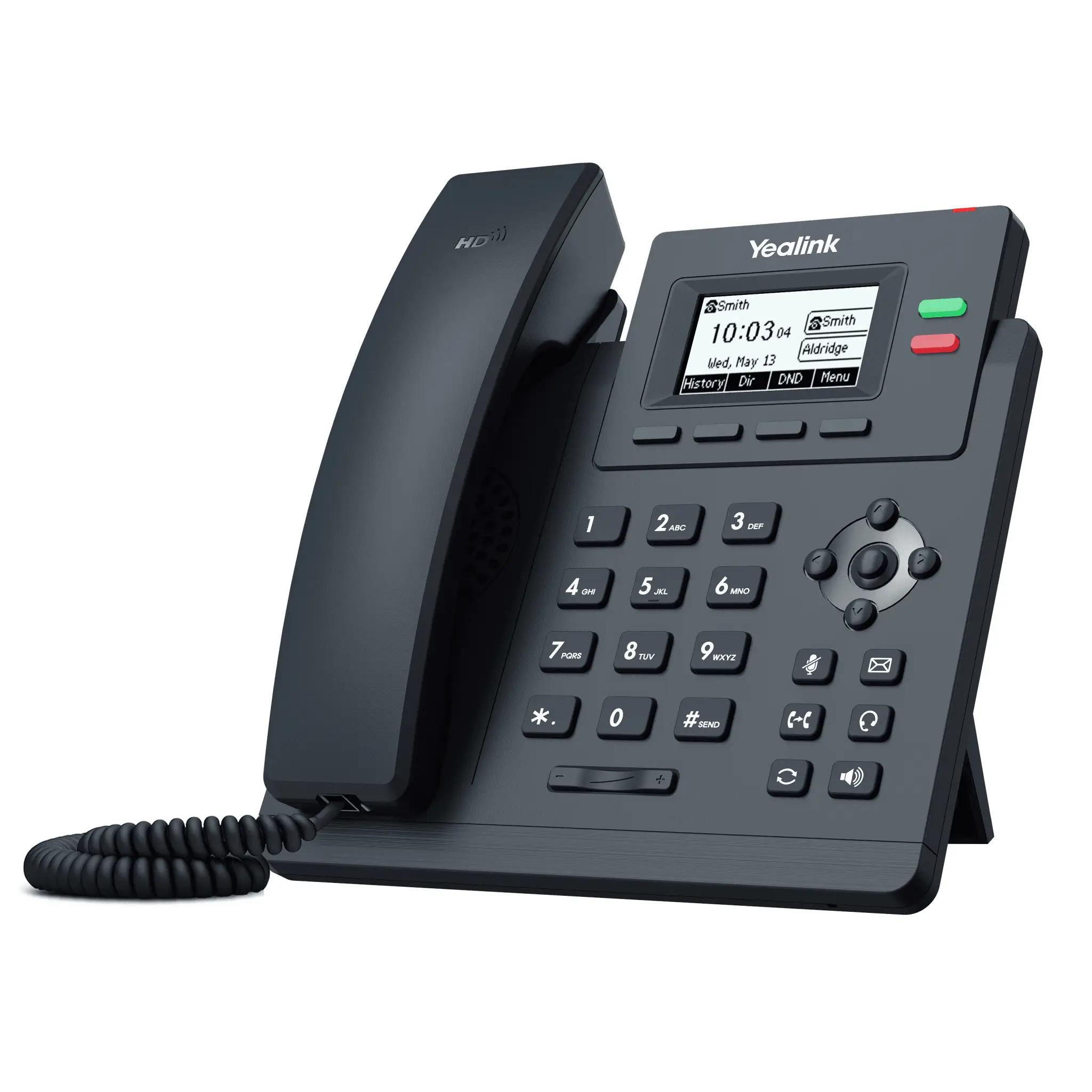 Teléfono IP Empresarial Yealink SIP T30P con 2 Líneas SIP y Conferencia de hasta 5 Participantes