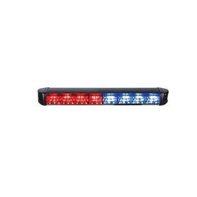 Luz de Advertencia LATITUDE.  Con 4 módulos rojos, 4 módulos azules (R-R-R-R-A-A-A-A)