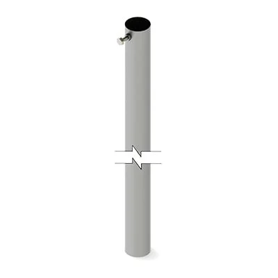 Mástil de 3 metros, 1-1/4″ Diam. (Requiere accesorios de Instalación).