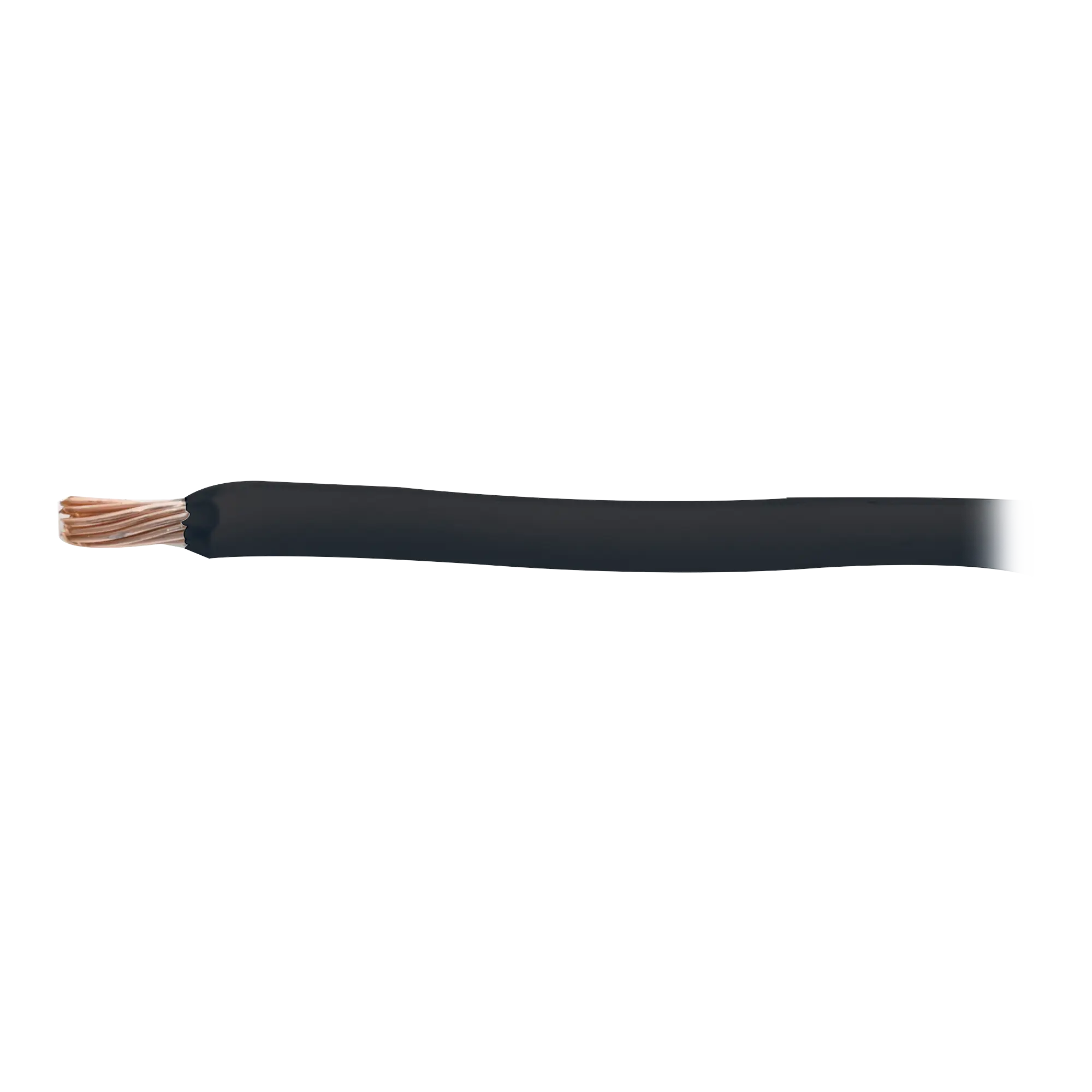 4 AWG / 100 Metros / Cable eléctrico / THW-LS / 19 Hilos / Color Negro