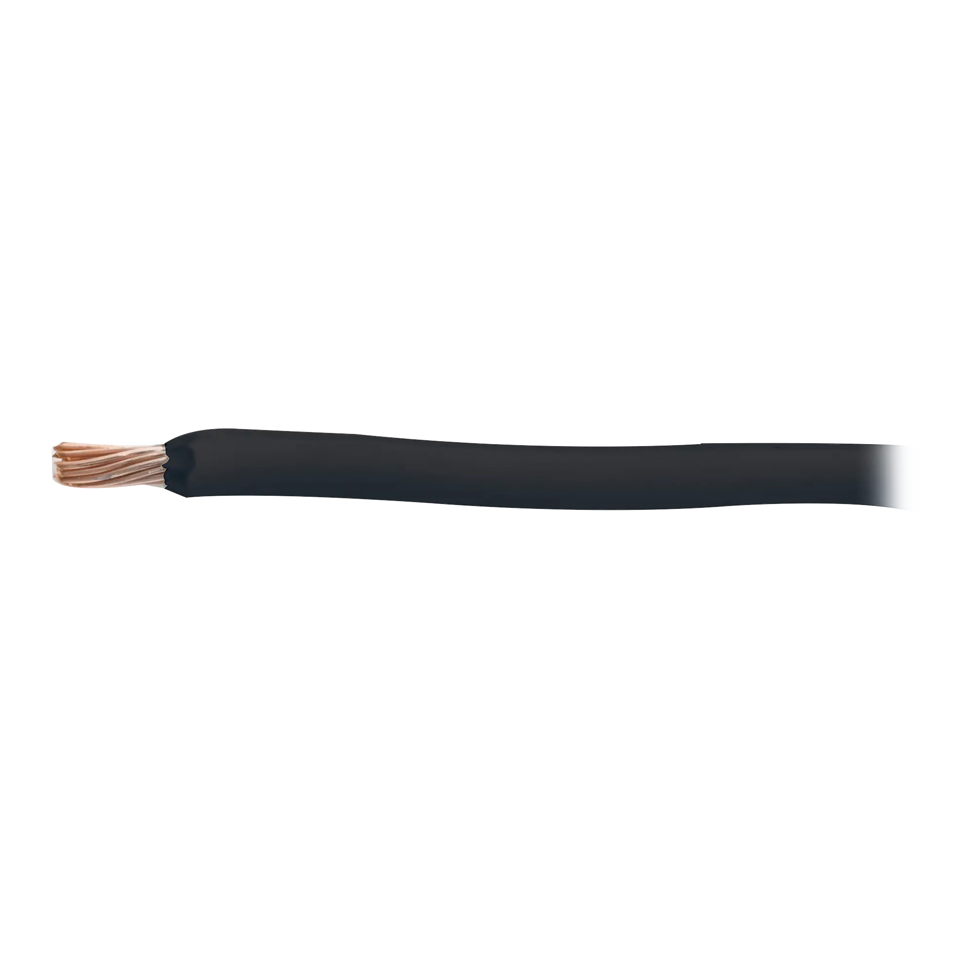Bobina de 1000 metros / 1 x 12 AWG / ( SLY308 ) / Cable eléctrico /  THW-LS / Negro.