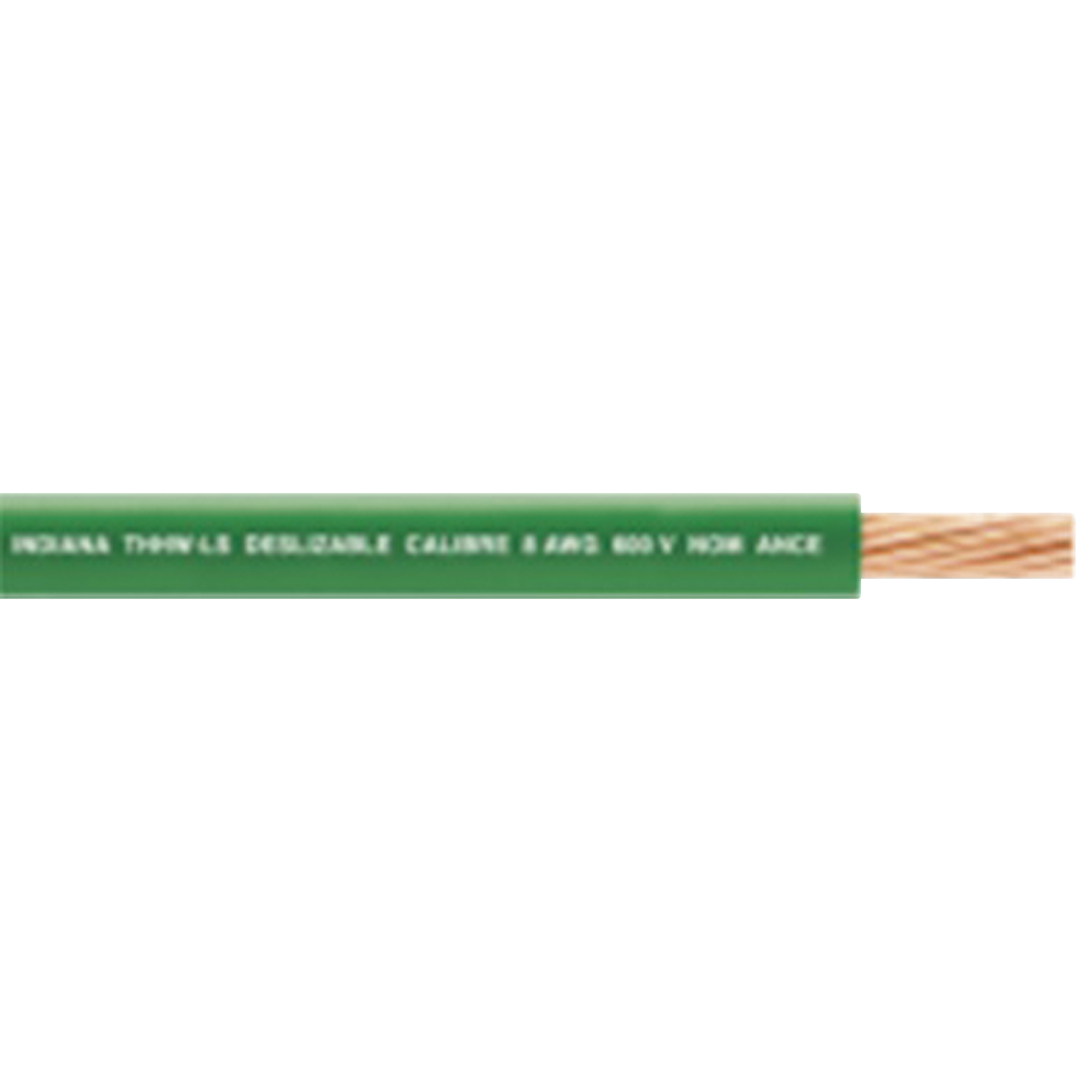 Cable Eléctrico 16 awg color verde, Conductor de cobre suave cableado. Aislamiento de PVC, auto-extinguible.BOBINA de 100 MTS