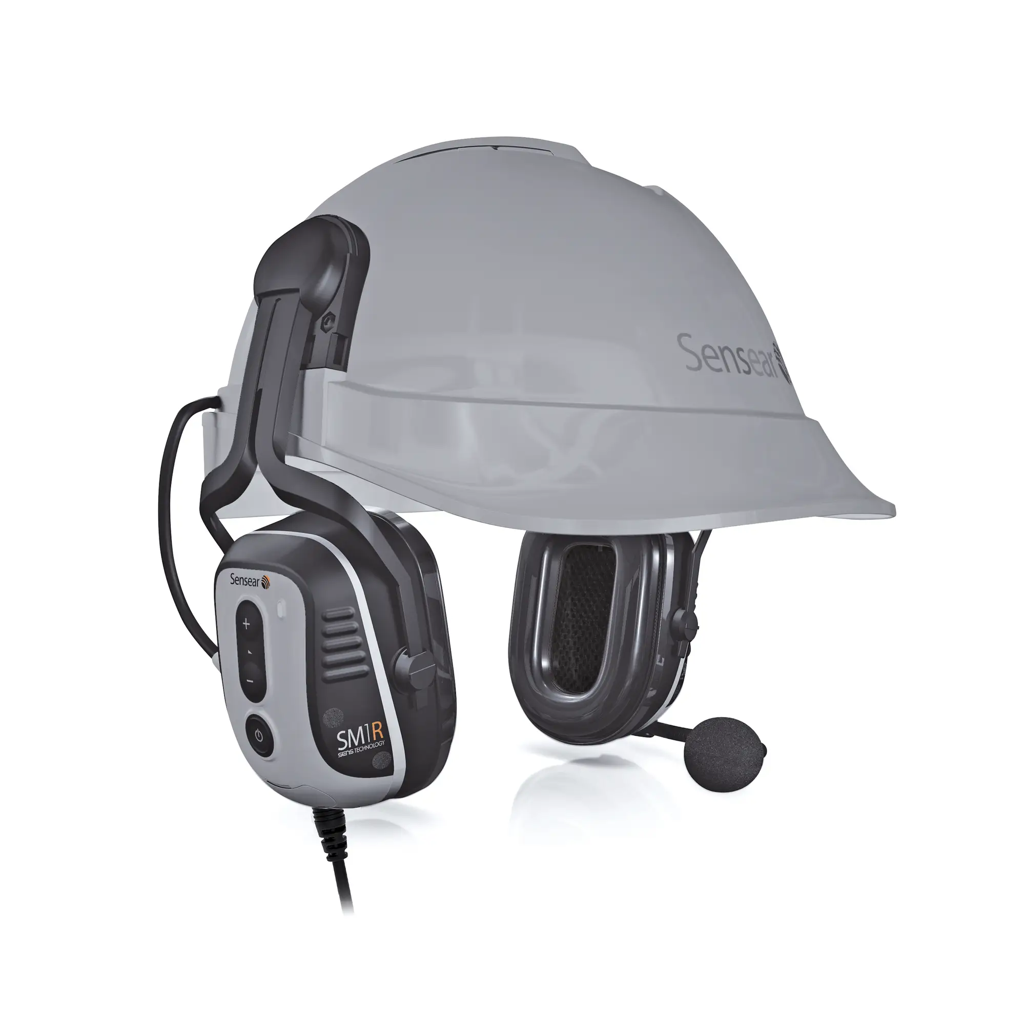 Protector auditivo IS con montaje en casco y con cable integrado para Motorola (MOTOTRBO™),DEP550/570 Matra, MOTOTRBO APX
